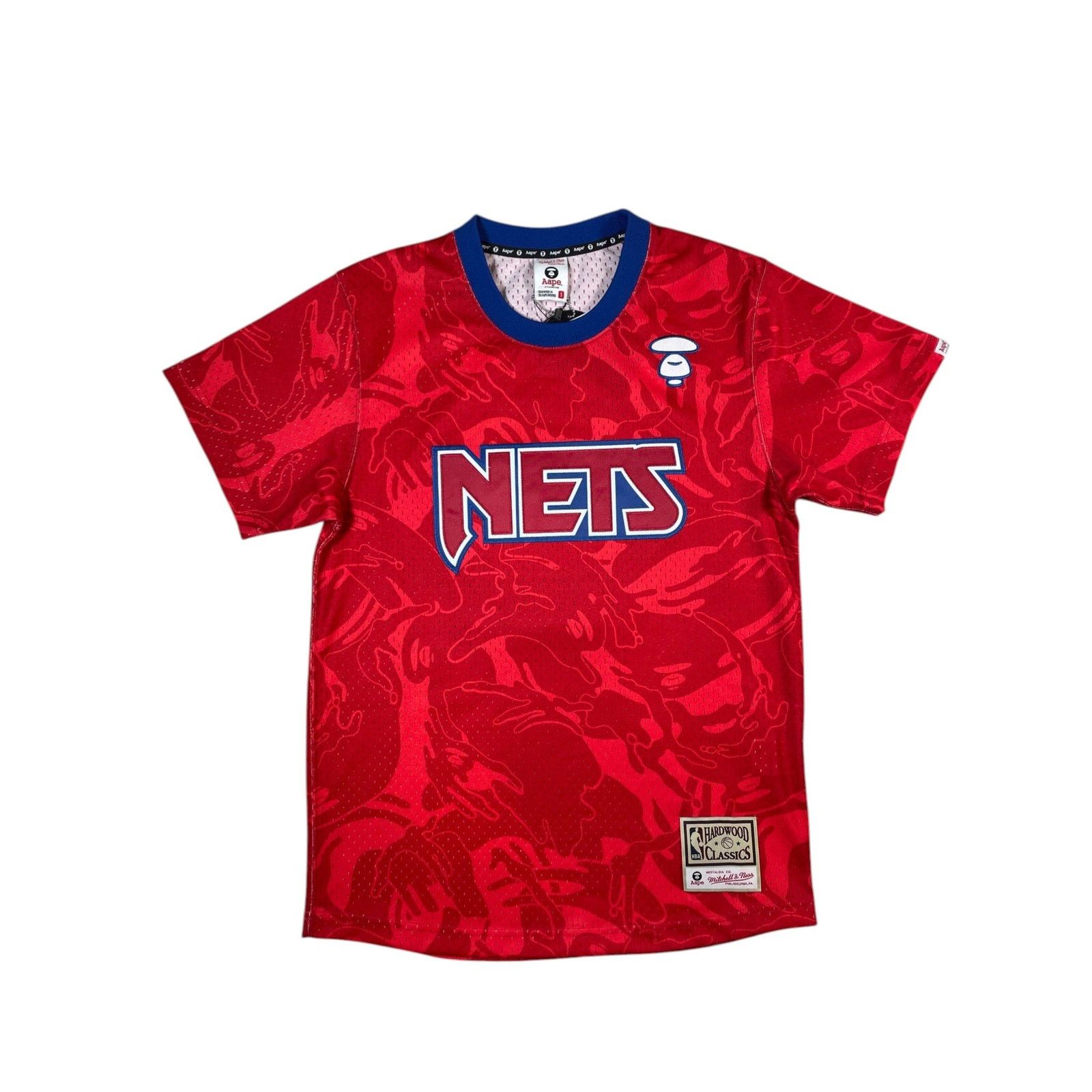 Aape AAPE Red & Blue Jersey Size US S / EU 44-46 / 1 - 1 Thumbnail
