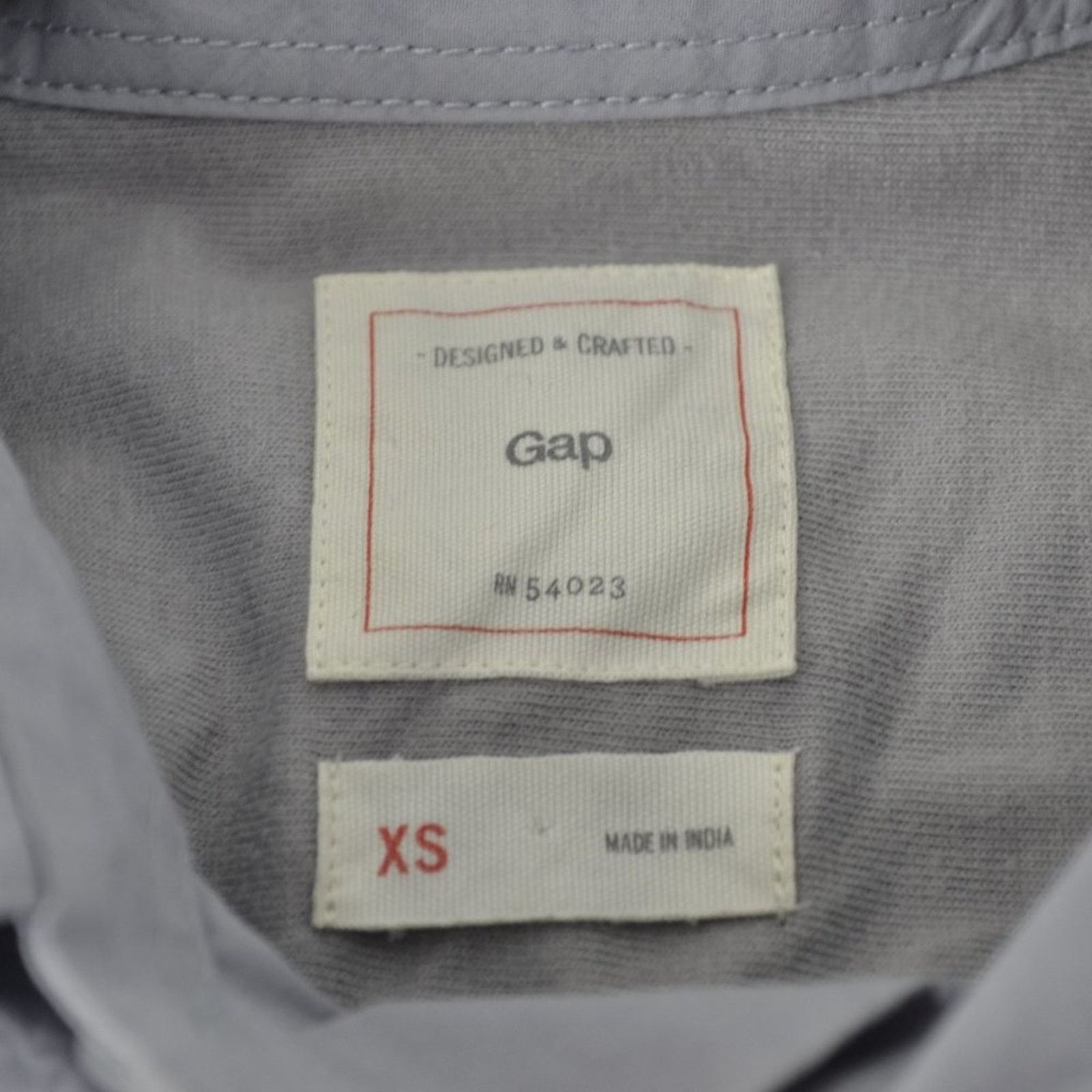 Gap Gap Men's Top Designed & Crafted Size XS India Button Up Size US XS / EU 42 / 0 - 3 Thumbnail