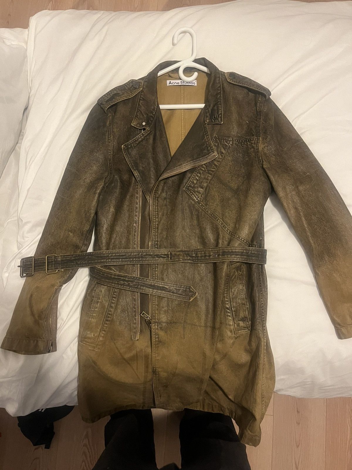 Acne Studios Acne studios coat with belt Size US S / EU 44-46 / 1 - 1 Thumbnail