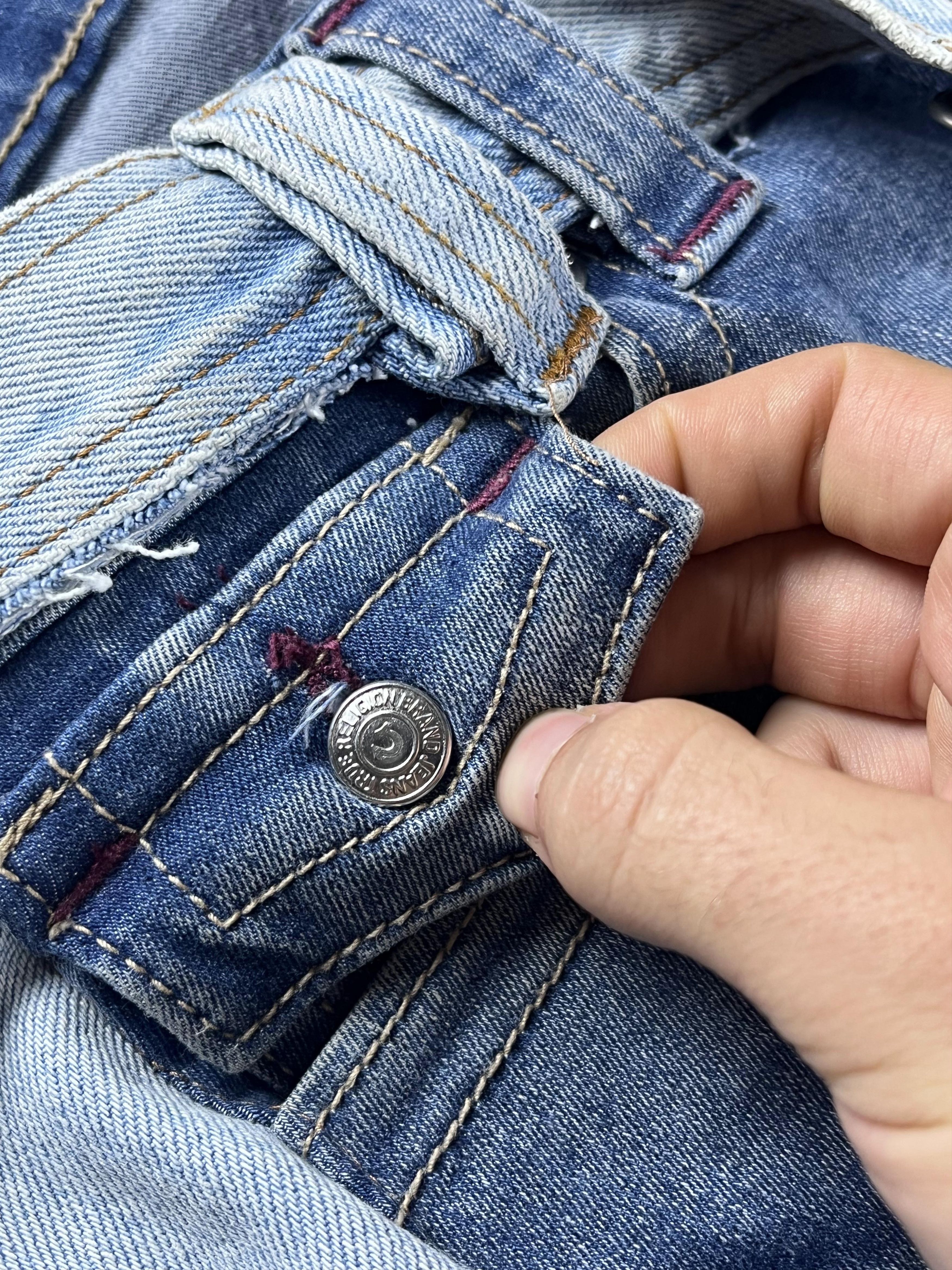 Japanese Brand × True Religion TRUE RELIGION CRAZY BAGGY FIT REWORK JEAN Size US 34 / EU 50 - 5 Thumbnail