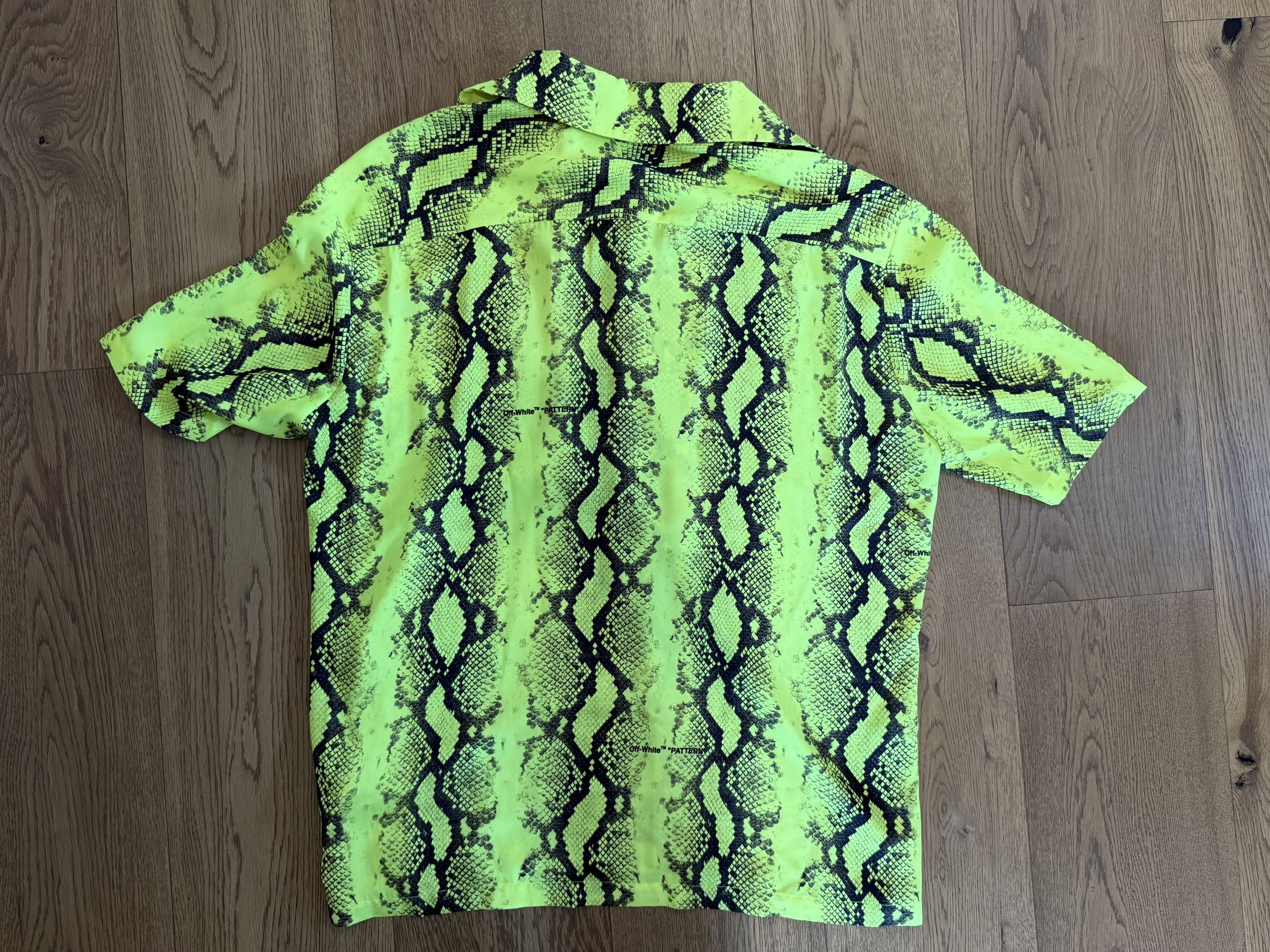 Off-White Off-White Snake-Print Shirt Size US M / EU 48-50 / 2 - 3 Thumbnail