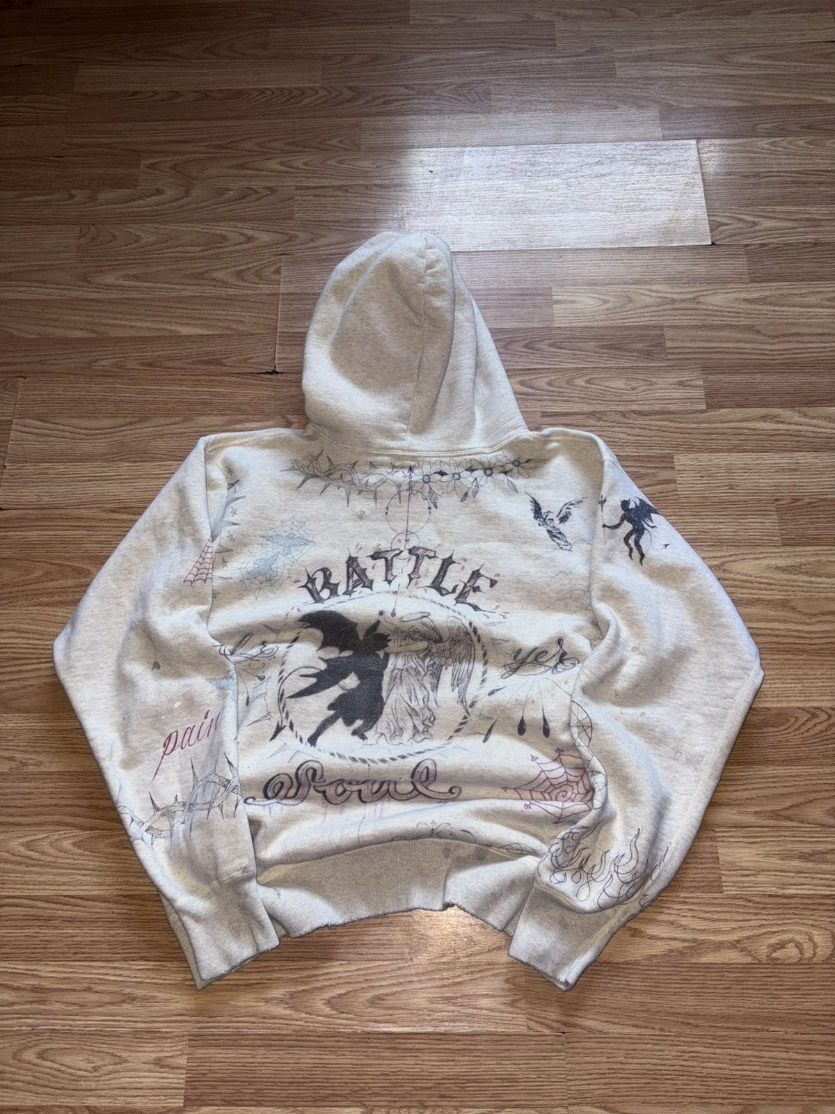 Saint Michael Saint Michael x Dr Woo Rare Collaboration Hoodie Distress Size US L / EU 52-54 / 3 - 7 Thumbnail
