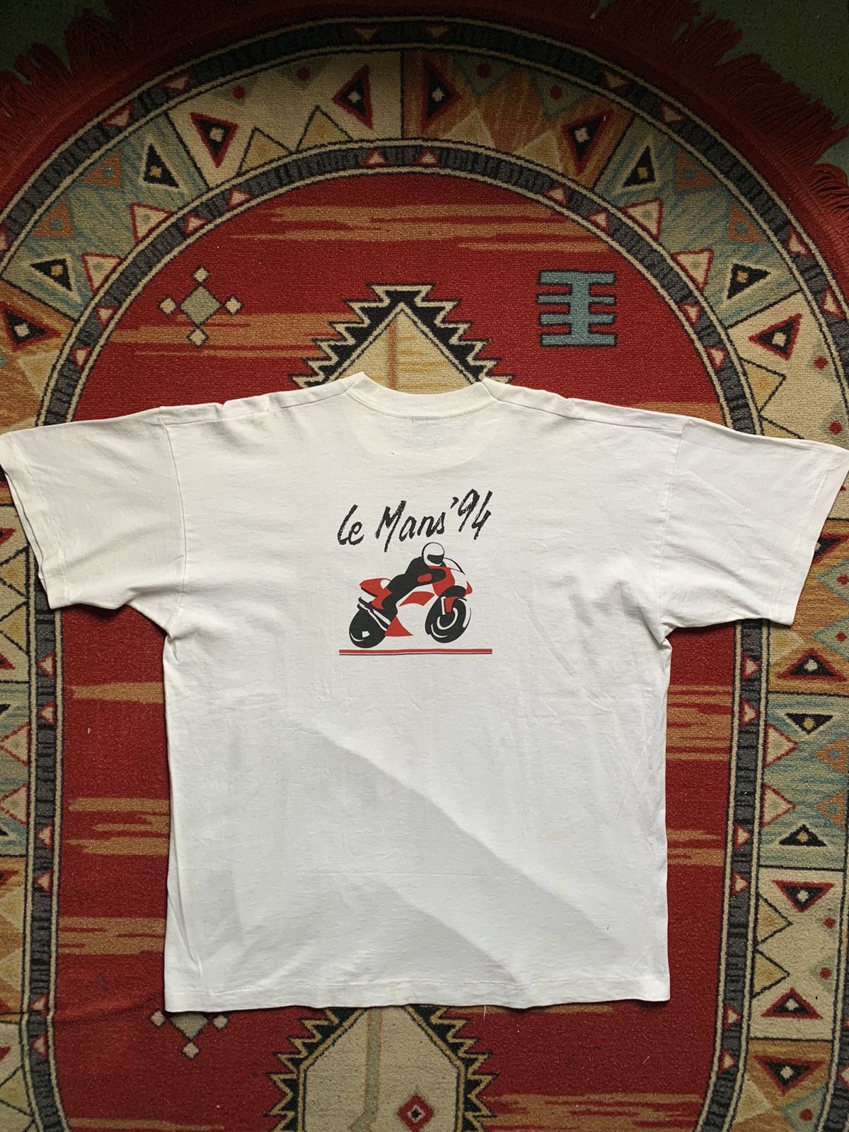 Vintage Vintage Tees MotoGP Le'Mans 1994 Marlboro Size US XL / EU 56 / 4 - 2 Thumbnail