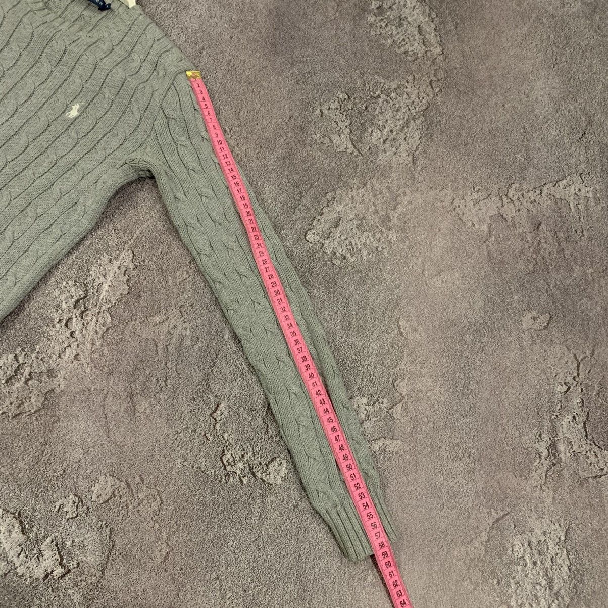 Polo Ralph Lauren Vintage Polo Ralph Lauren Gray Knited Sweater Size S Size S / US 4 / IT 40 - 16 Thumbnail