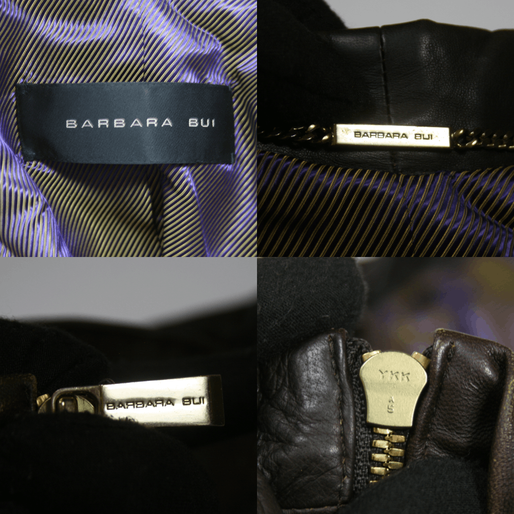 Barbara Bui Leather Blazer Size M / US 6-8 / IT 42-44 - 13 Thumbnail
