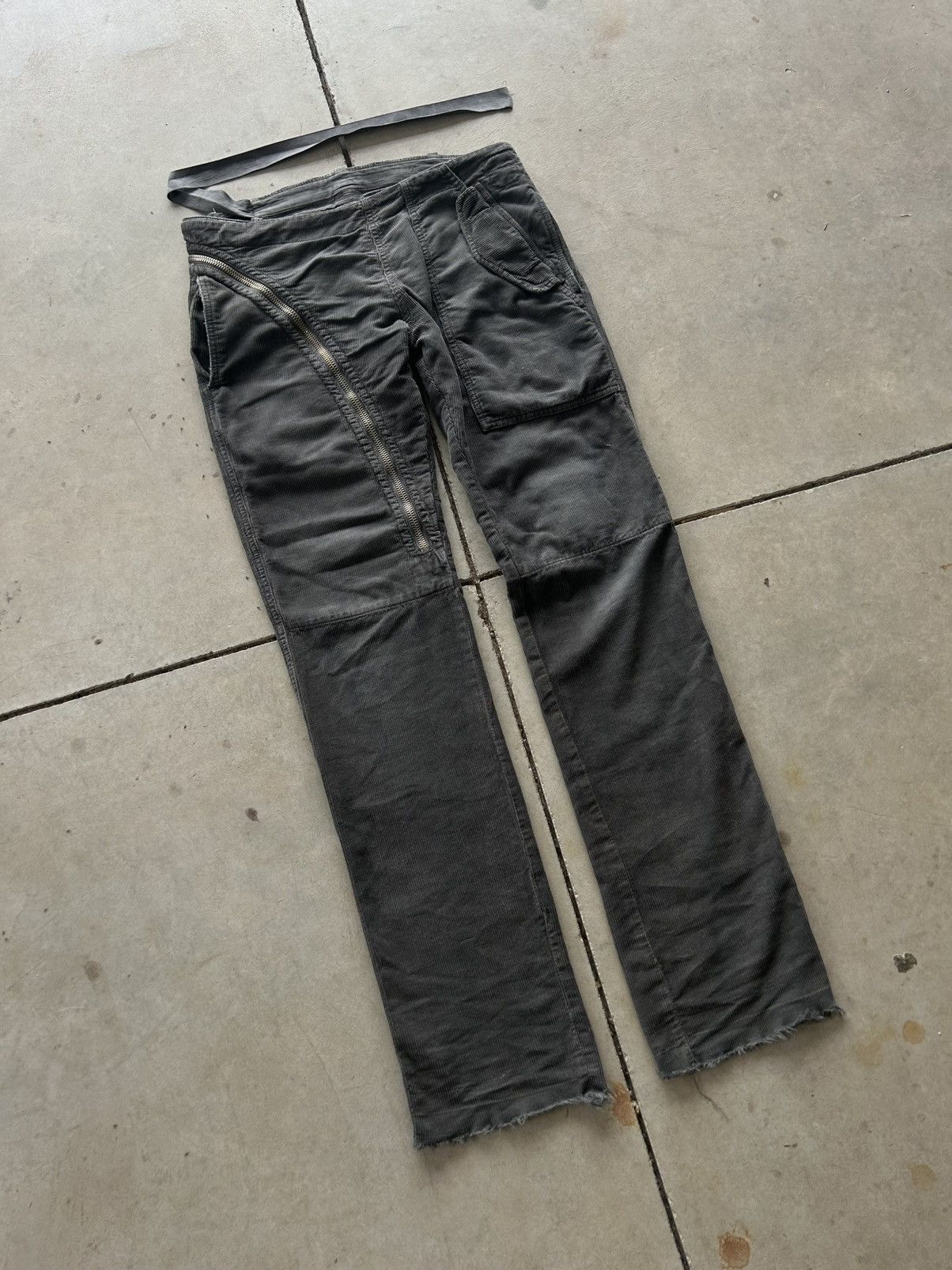 Rick Owens FW08 “Stag” double layer aircut pants Size US 30 / EU 46 - 4 Thumbnail