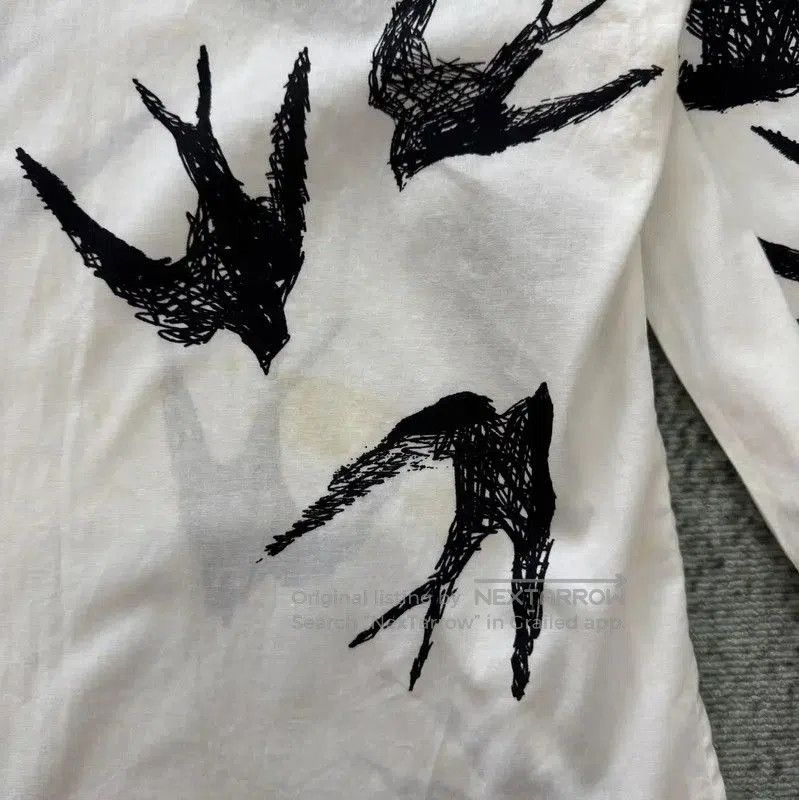 Alexander McQueen Alexander McQueen Men's Long Sleeve Print Shirt . Size US M / EU 48-50 / 2 - 7 Thumbnail