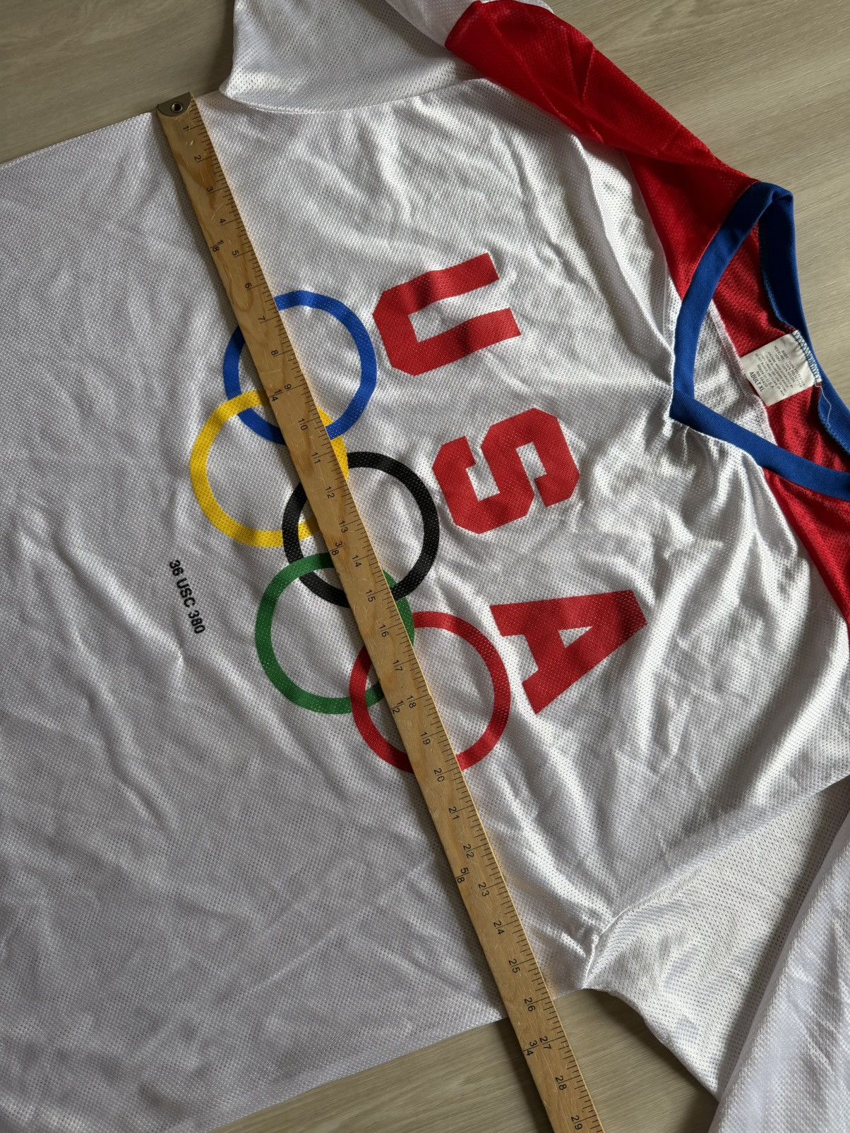 Vintage Vintage 90s USA Olympics General Mills Hockey Jersey XL USA Size US XL / EU 56 / 4 - 3 Thumbnail