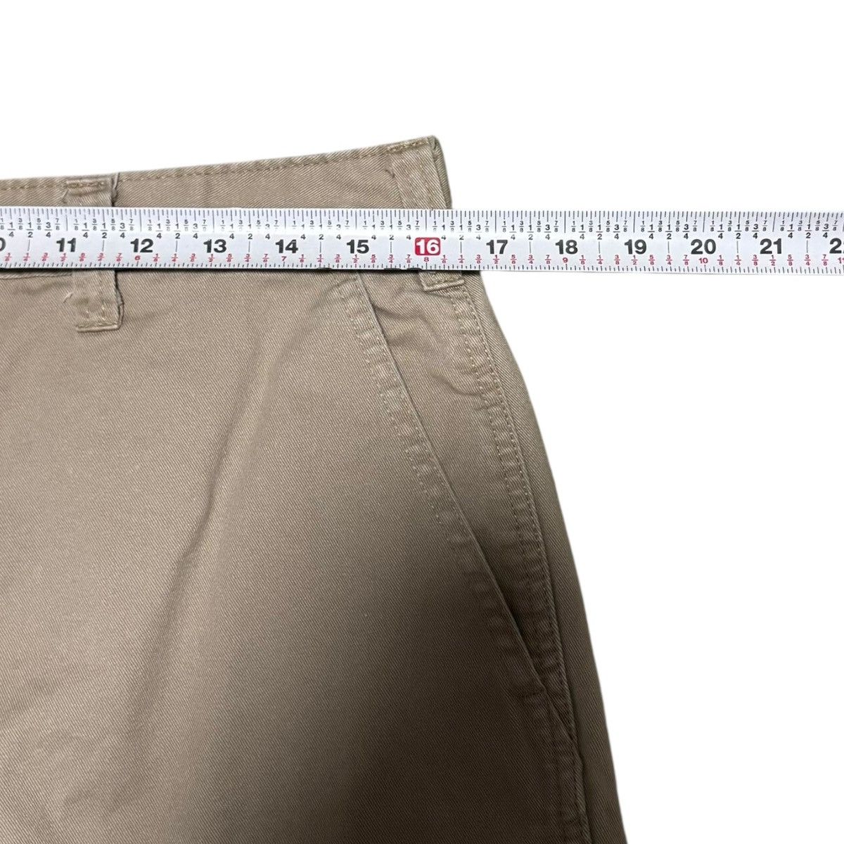 Dickies Dickies Tan/Khaki Cargo Distressed Frayed Shorts Men's 32.5 Size US 32 / EU 48 - 6 Thumbnail