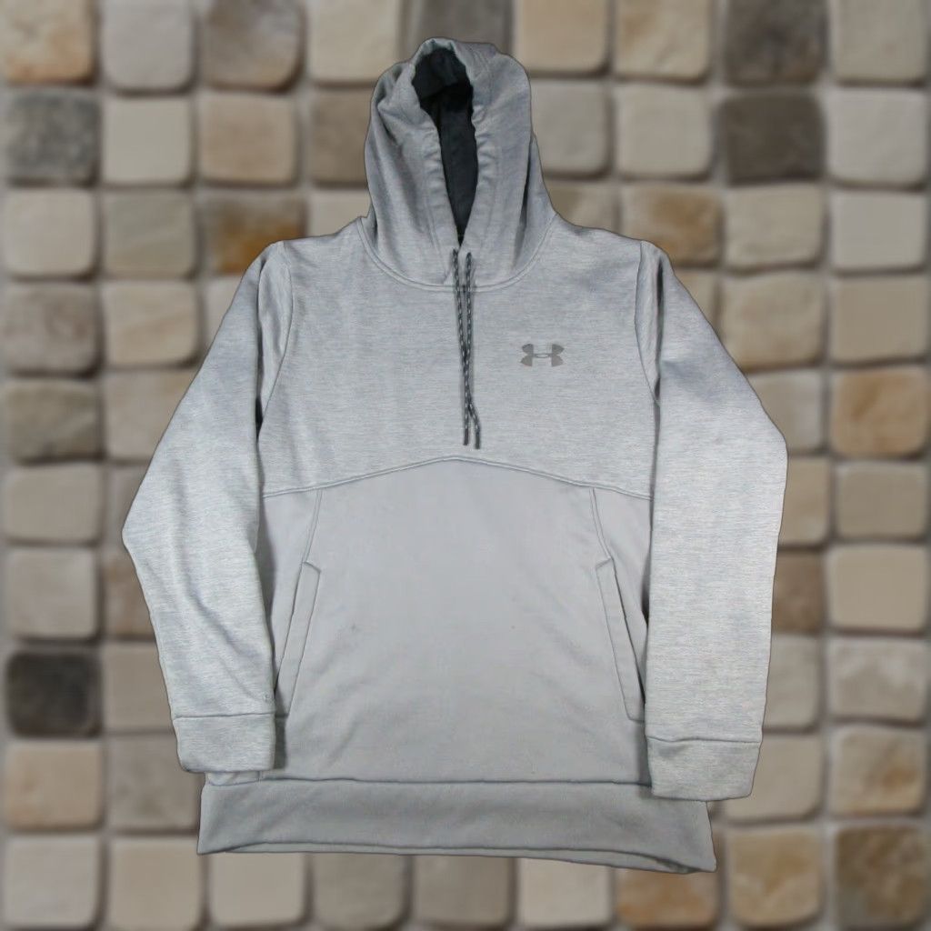 Under Armour Under Armour Storm Hoodie Mens M Gray Pullover Hoodie Gym & Training Running Mens Size US M / EU 48-50 / 2 - 1 Thumbnail