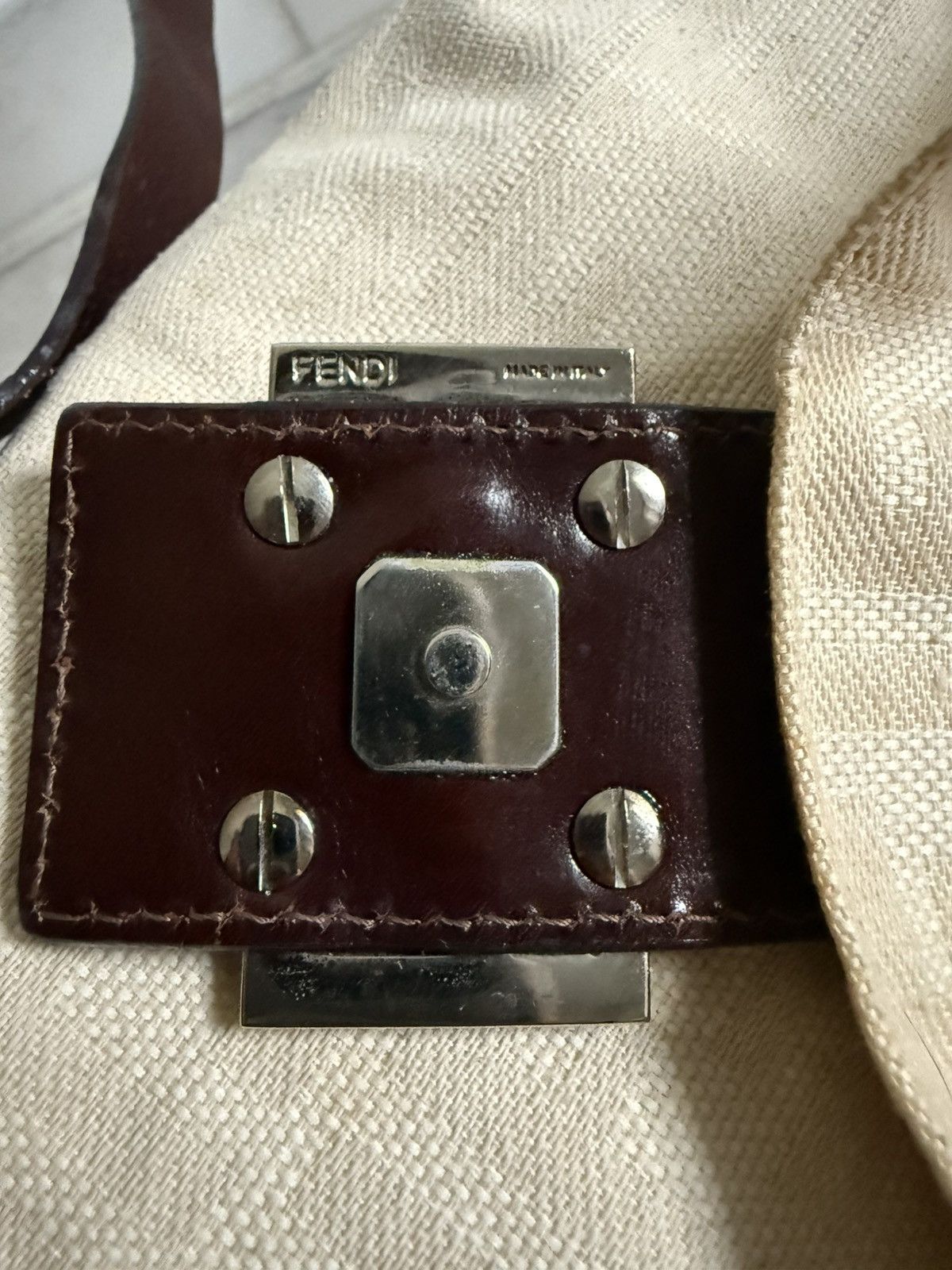 Fendi Vintage Fendi mamma Baguette handbag Size ONE SIZE - 15 Thumbnail