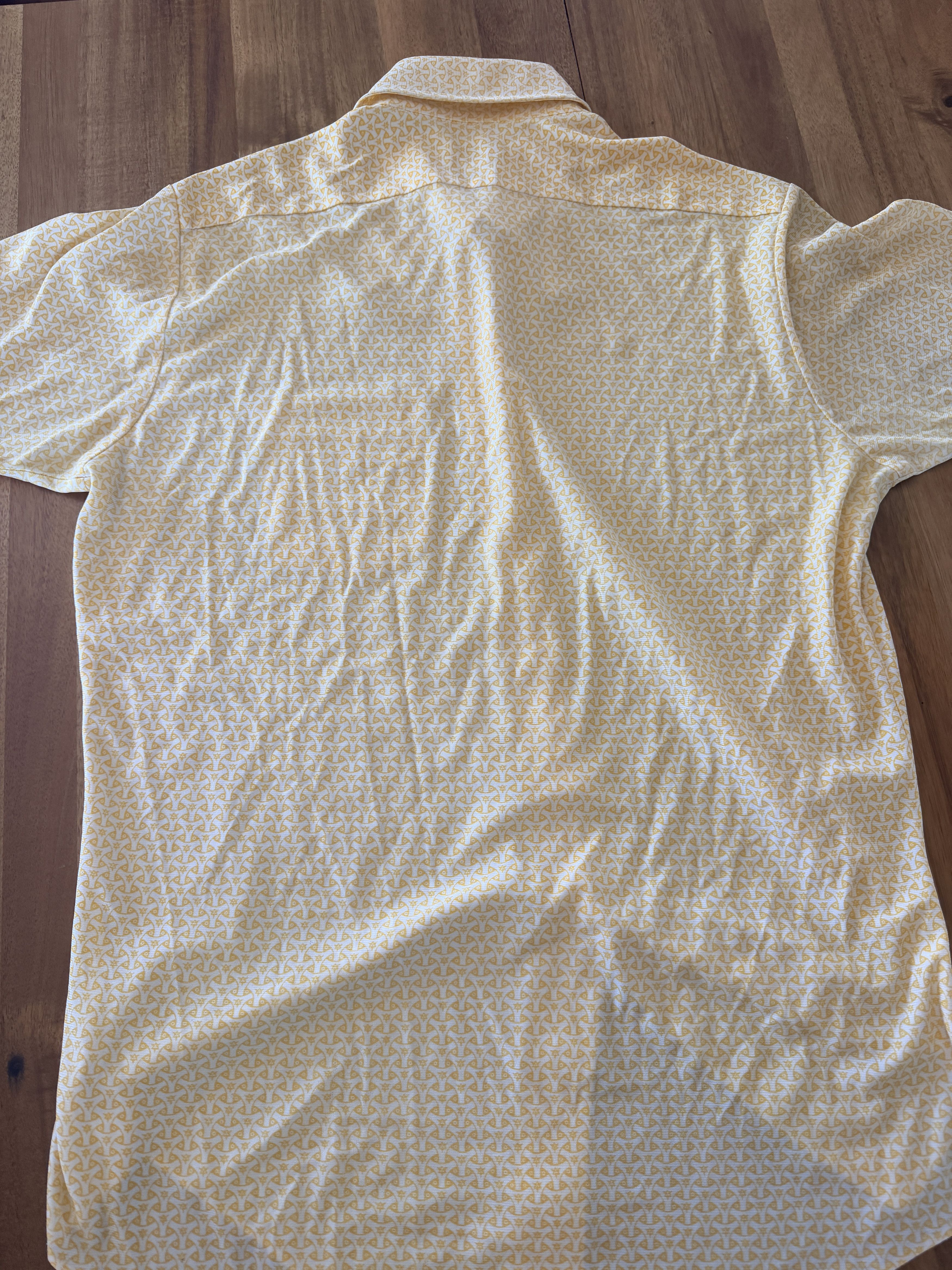 Other Vintage 1970s Escalate Geometric Print Short Sleeve Shirt Size US S / EU 44-46 / 1 - 2 Thumbnail