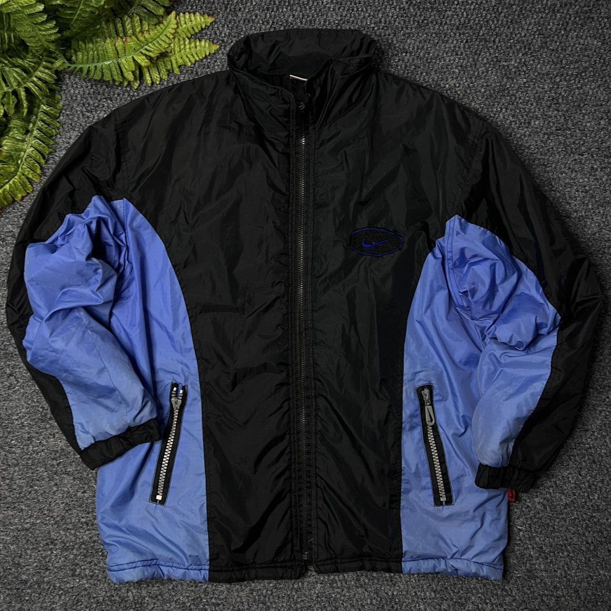 Nike × Vintage Nike Vintage Jacket Big Logo Size US XL / EU 56 / 4 - 1 Thumbnail