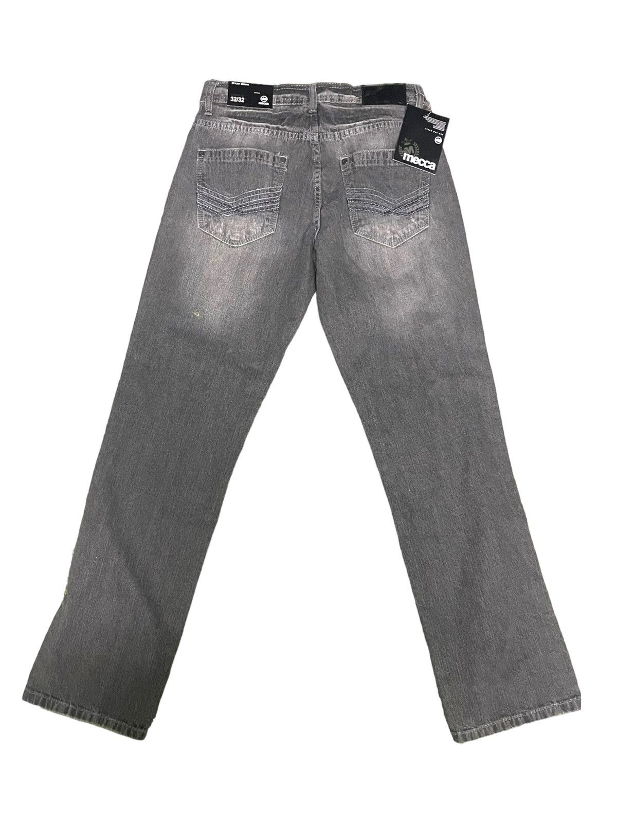 Mecca × Vintage Mecca Charcoal Wash Baggy Denim Jeans 32x32 Size US 32 / EU 48 - 4 Thumbnail