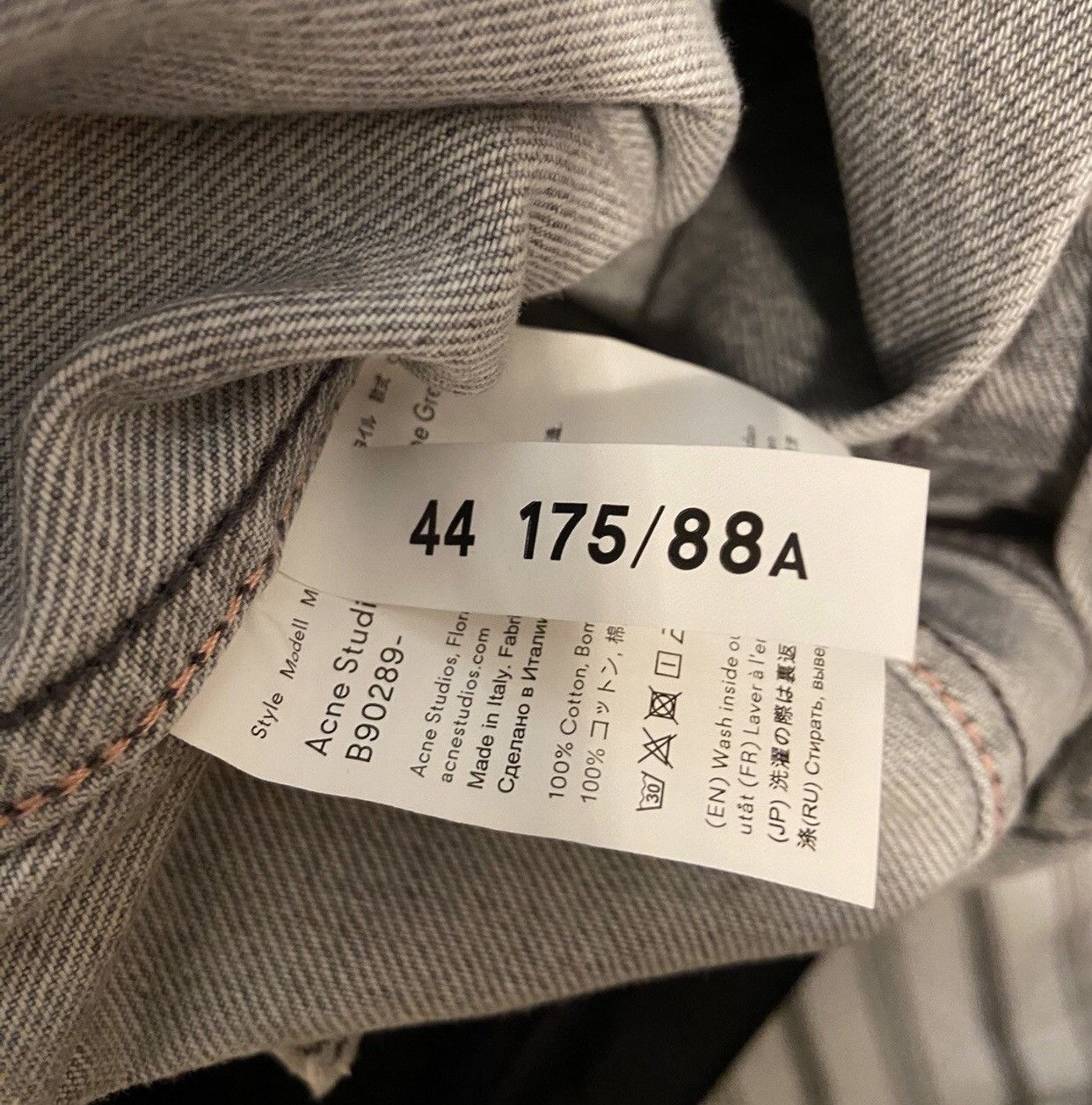 Acne Studios Acne studios Denim jacket 2412-Nextarrow Size US XS / EU 42 / 0 - 5 Thumbnail