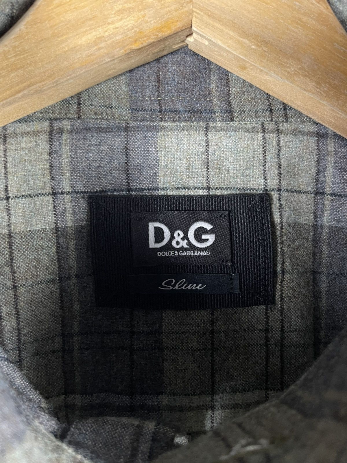 Dolce & Gabbana Dolce&Gabbana Archives Multipocket Wool Flannel Shirt Size US L / EU 52-54 / 3 - 9 Thumbnail