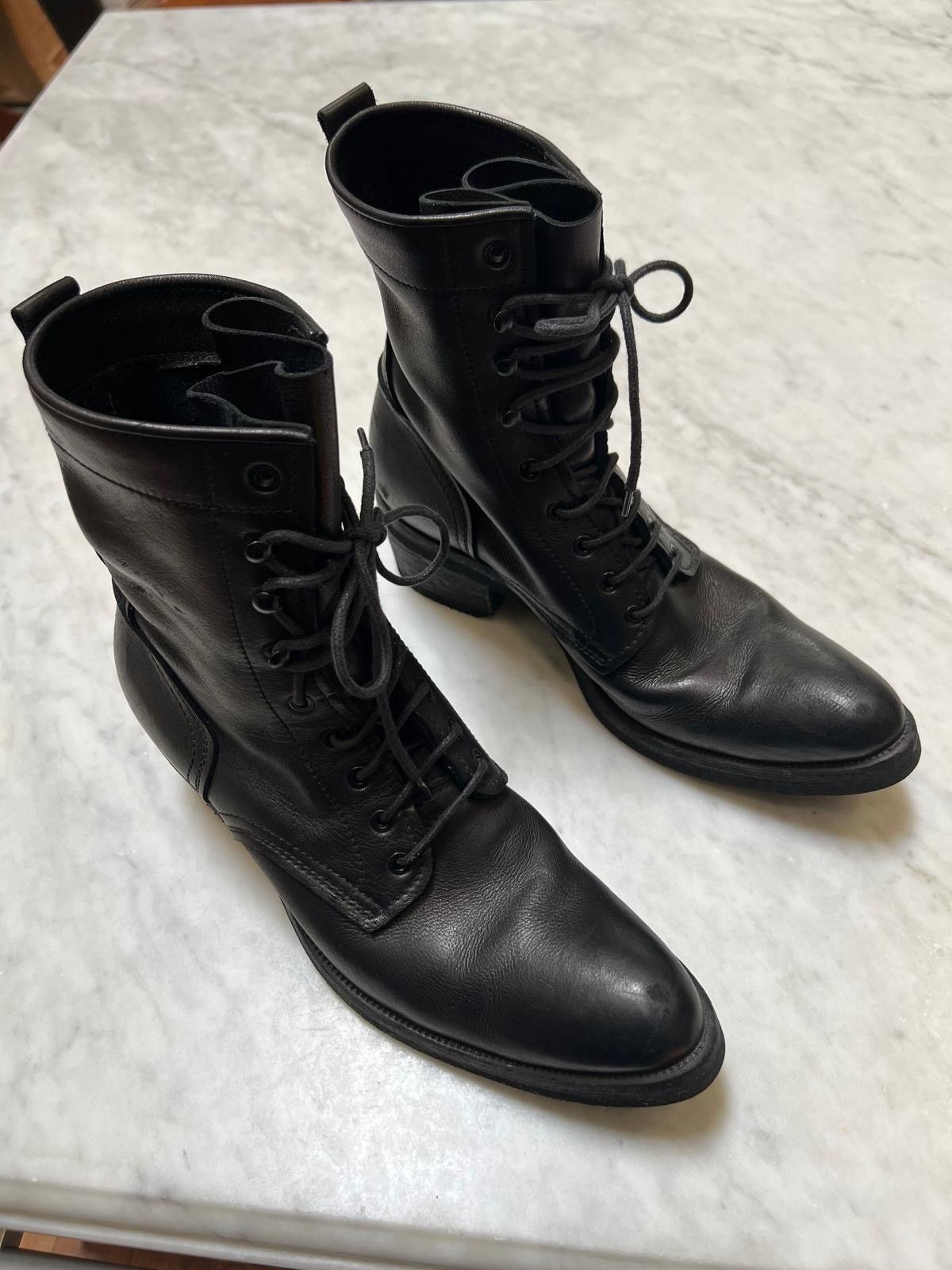 Haider Ackermann Haider Ackermann FW16 combat boots Size US 12 / EU 45 - 1 Thumbnail