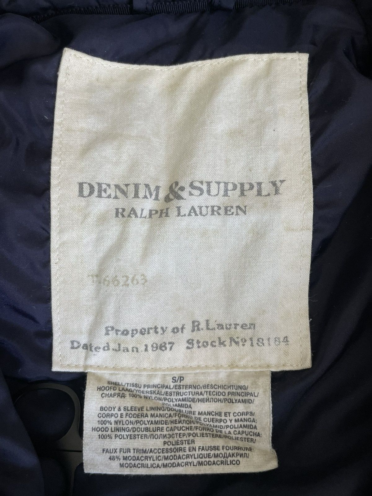 Denim & Supply Ralph Lauren Denim & Supply Ralph Lauren Down Puffer Jacket Fur Hood RARE Size S / US 4 / IT 40 - 8 Thumbnail