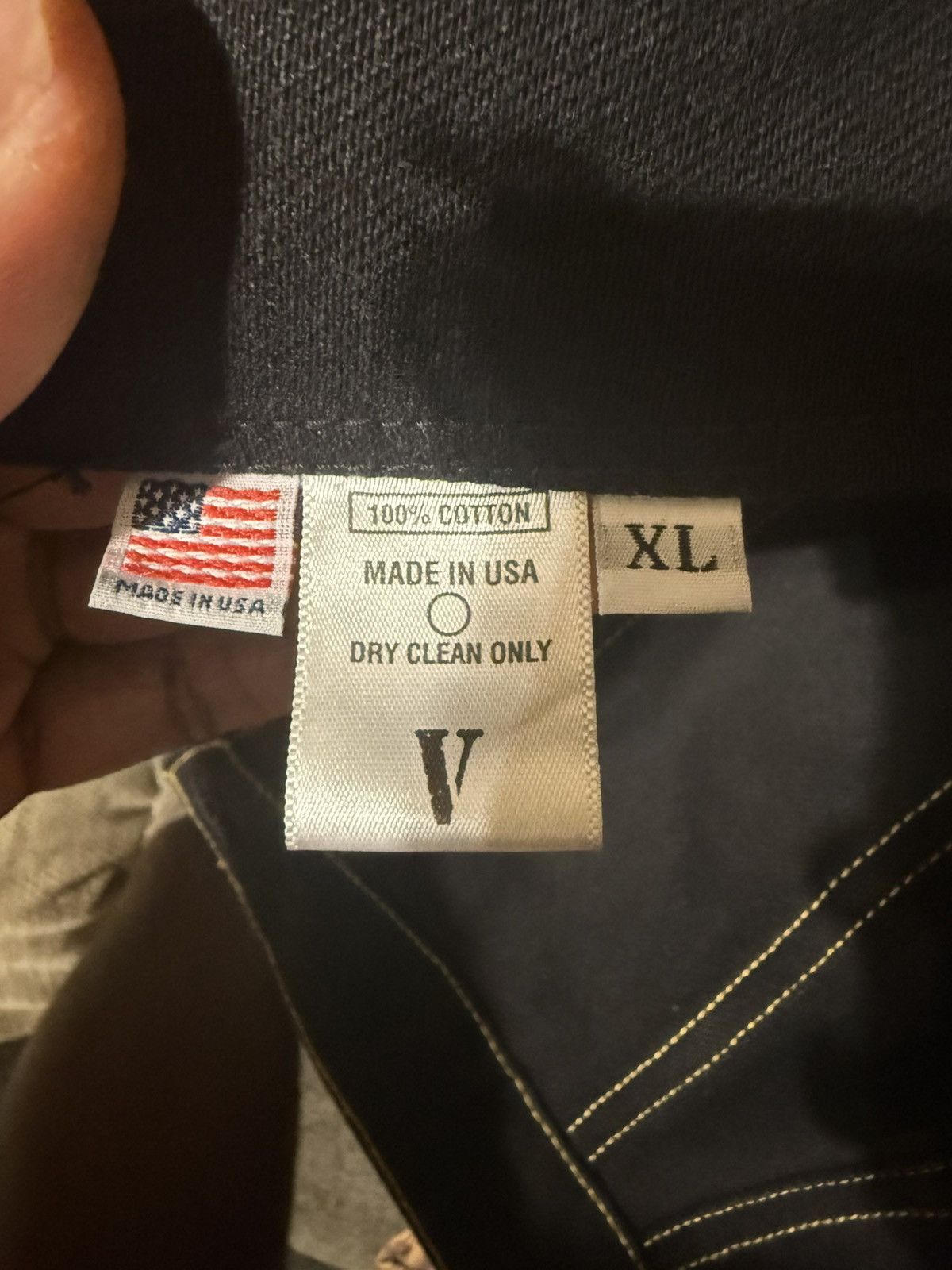 Vlone Vlone Denim Jacket Size US XL / EU 56 / 4 - 3 Thumbnail