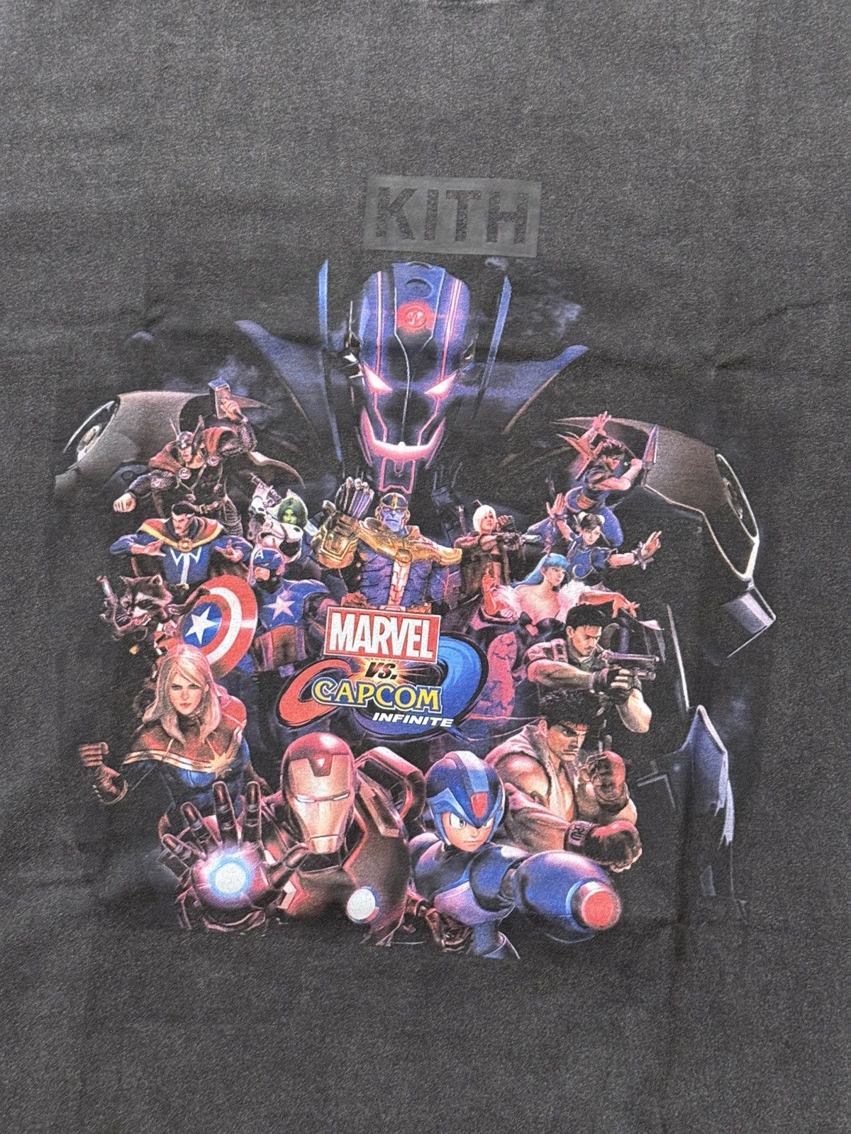 Kith KITH Marvel vs. Capcom Infinite Vintage Tee Black Sz L Large Size US L / EU 52-54 / 3 - 2 Thumbnail