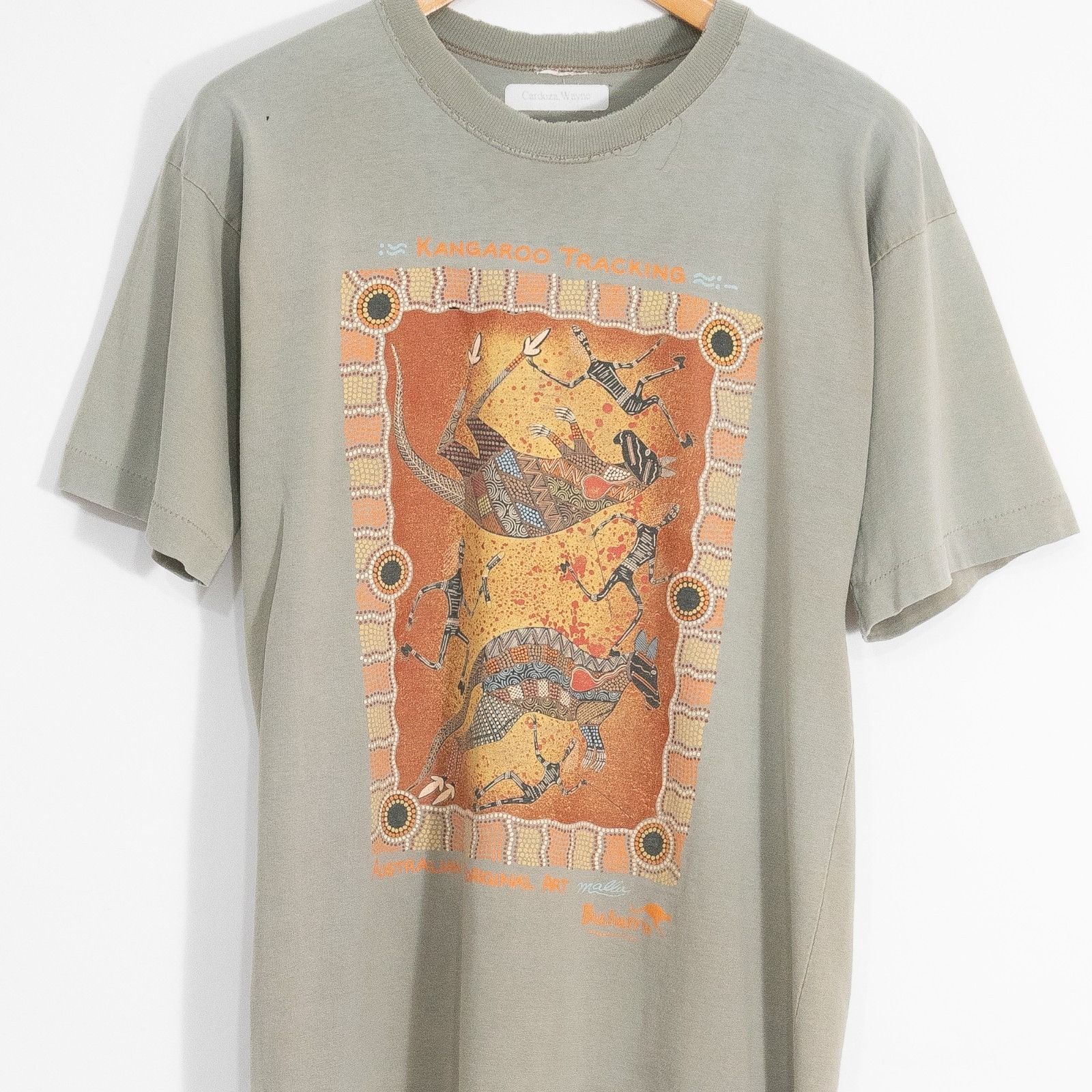 Vintage Vintage 90s Australian Aboriginal Art Tee L - Single Stitch Size US L / EU 52-54 / 3 - 2 Thumbnail