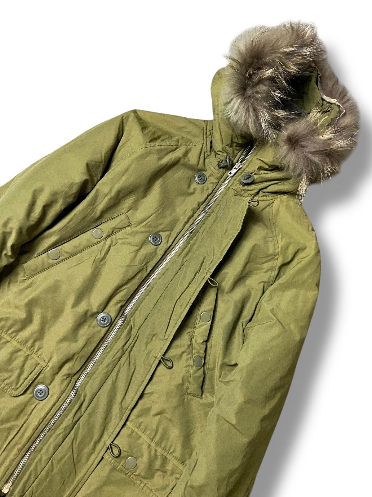 Gap × Vintage Gap x Outdoor Edition Mink Fur Hooded Down Jacket (120) Size US XS / EU 42 / 0 - 7 Thumbnail