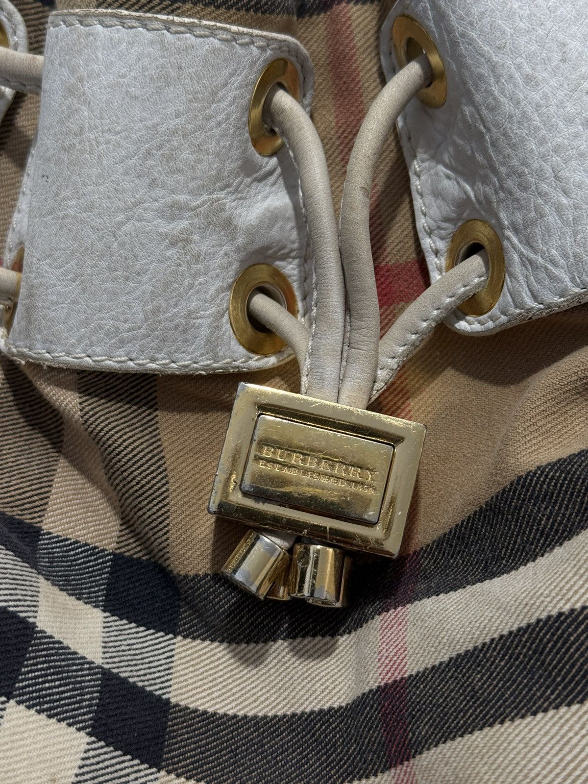 Burberry Burberry Nova Handbag Retro Vintage 90s 80s Rare Size ONE SIZE - 6 Thumbnail