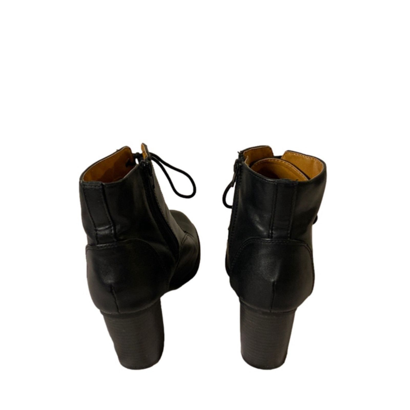 Other Y2K Streetwear Chunky Lace-Up Black Combat Booties Soda 8.5 Size US 8.5 / IT 38.5 - 9 Thumbnail