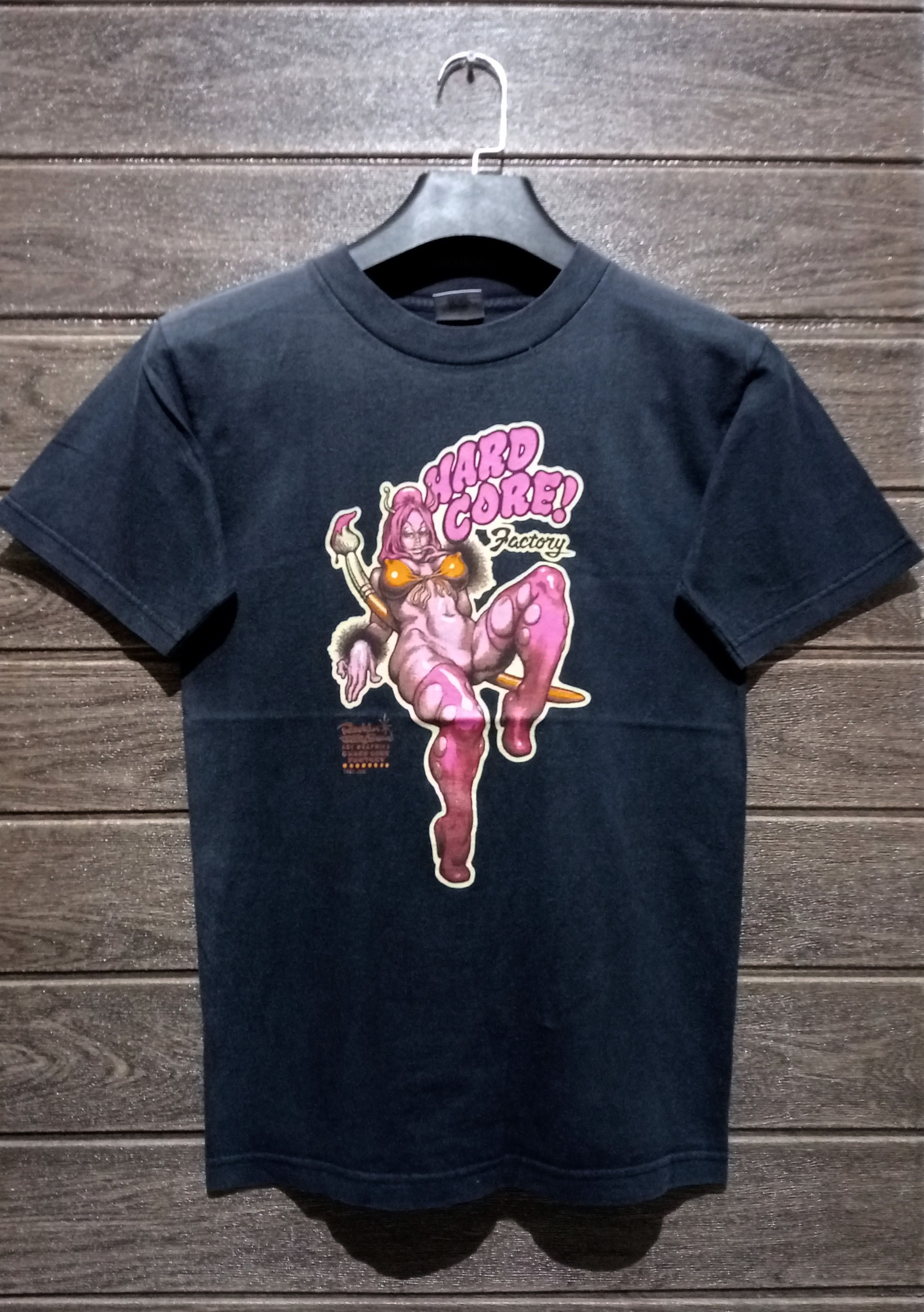 Band Tees Vintage '90s Rockin Jelly Bean Hard Core Factory Tee USA Size US S / EU 44-46 / 1 - 1 Thumbnail