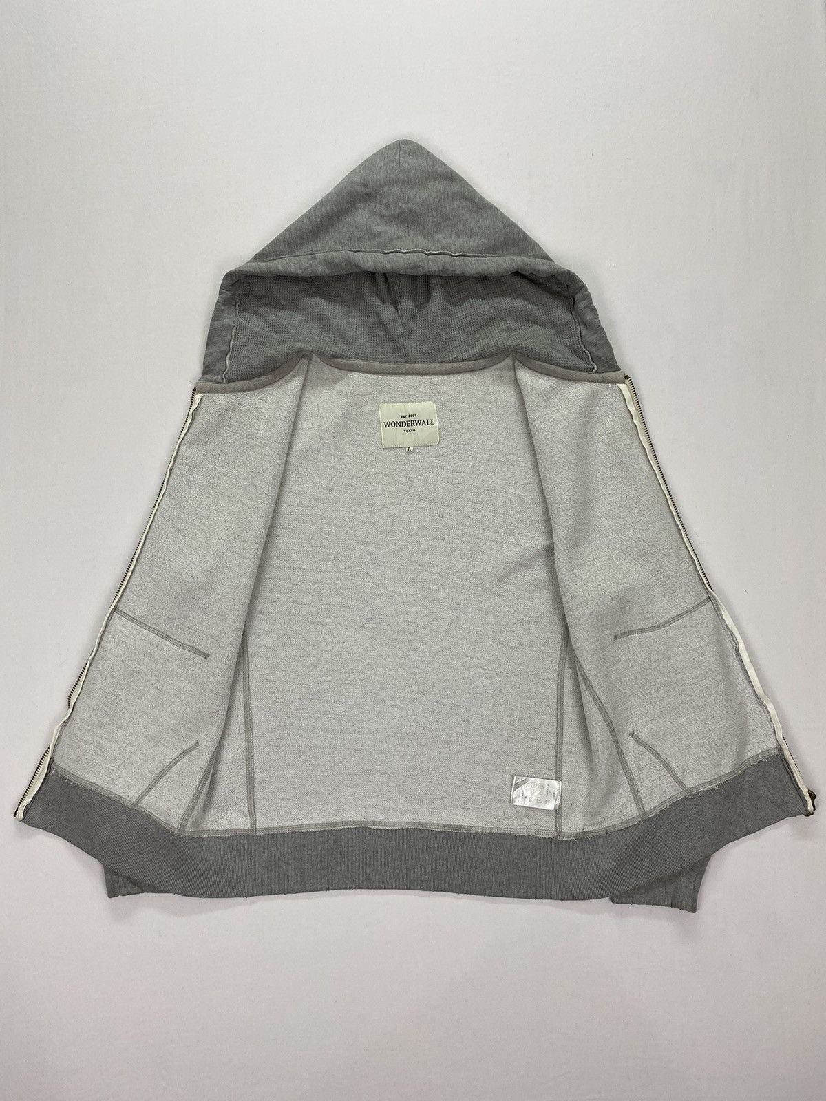 Japanese Brand Wonderwall Tokyo Distressed Hoodie Size US S / EU 44-46 / 1 - 7 Thumbnail