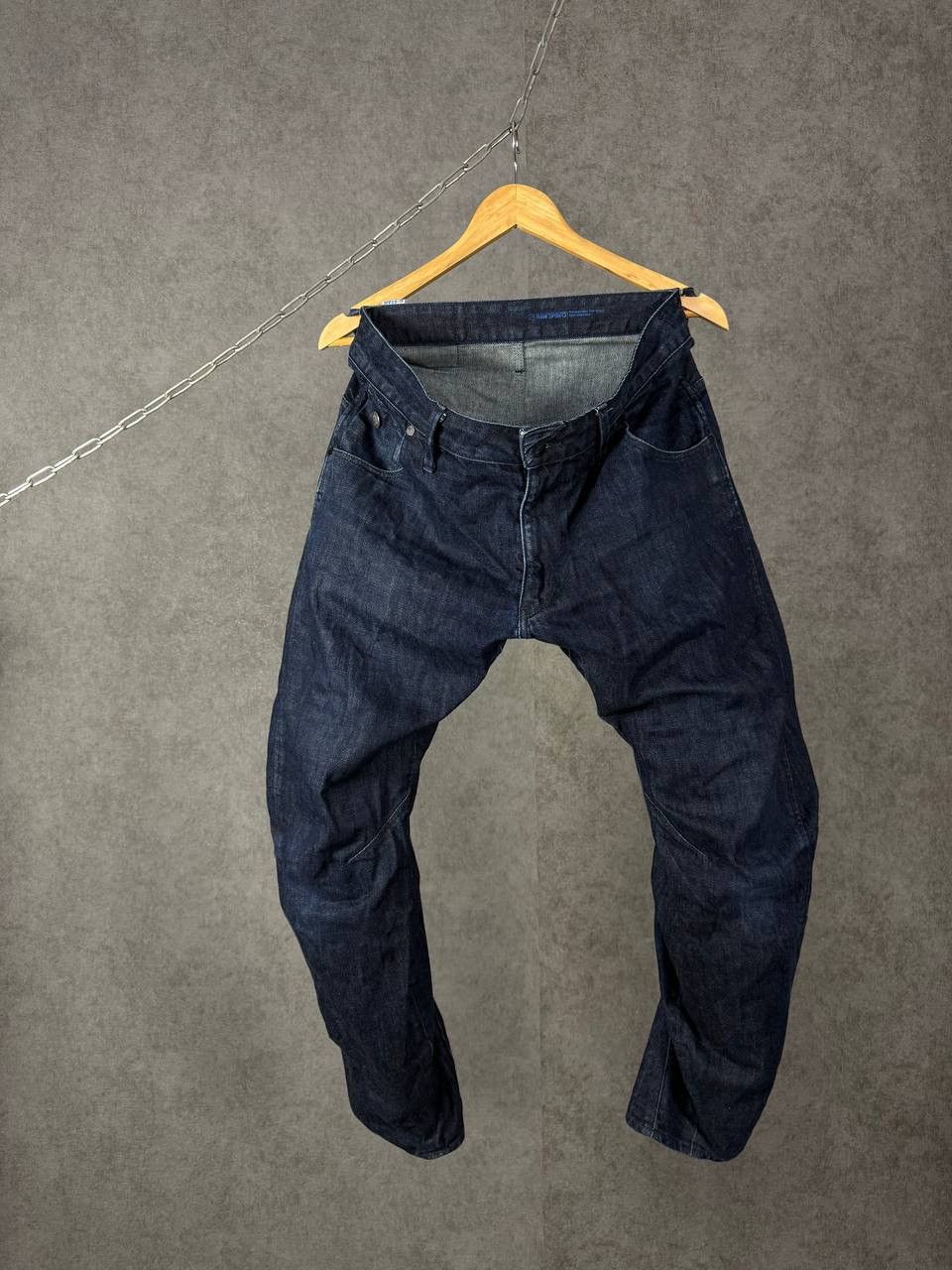 G-Star G Star Raw designer asymmetric jeans Size US 33 - 1 Thumbnail