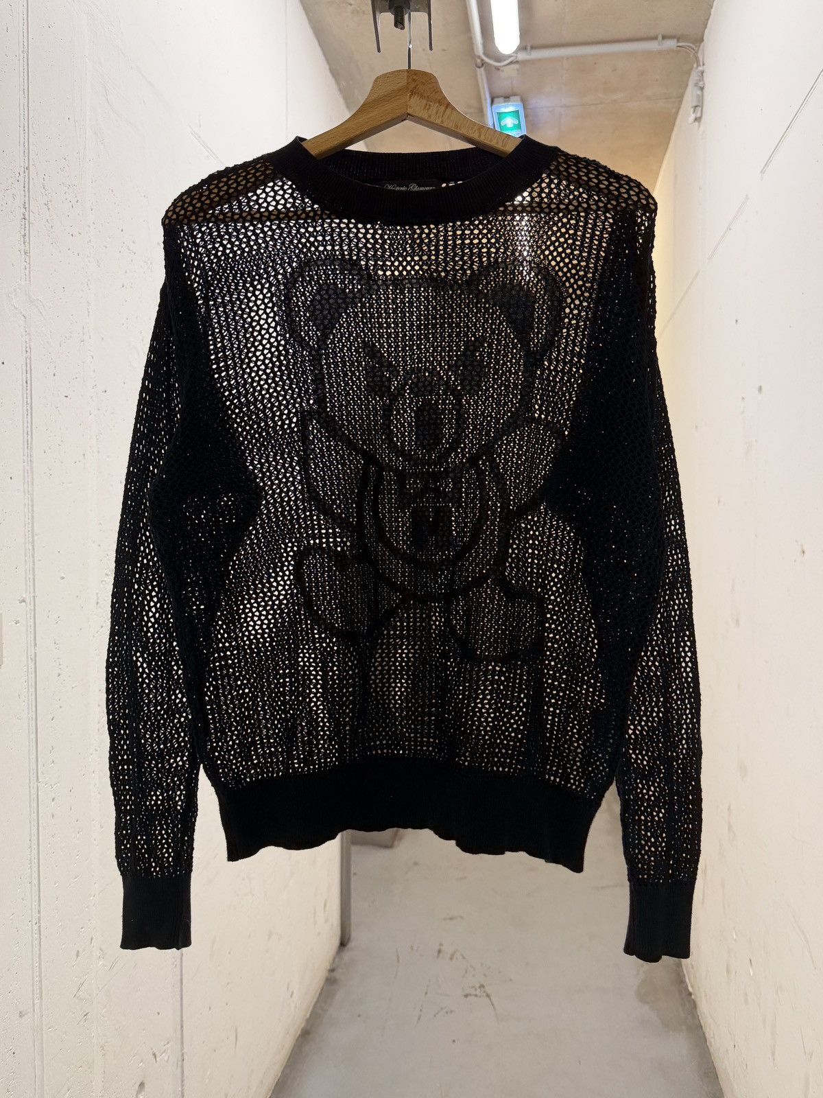 Hysteric Glamour Hysteric Glamour Teddy Bear Mesh Knit Sweater Size US M / EU 48-50 / 2 - 1 Thumbnail