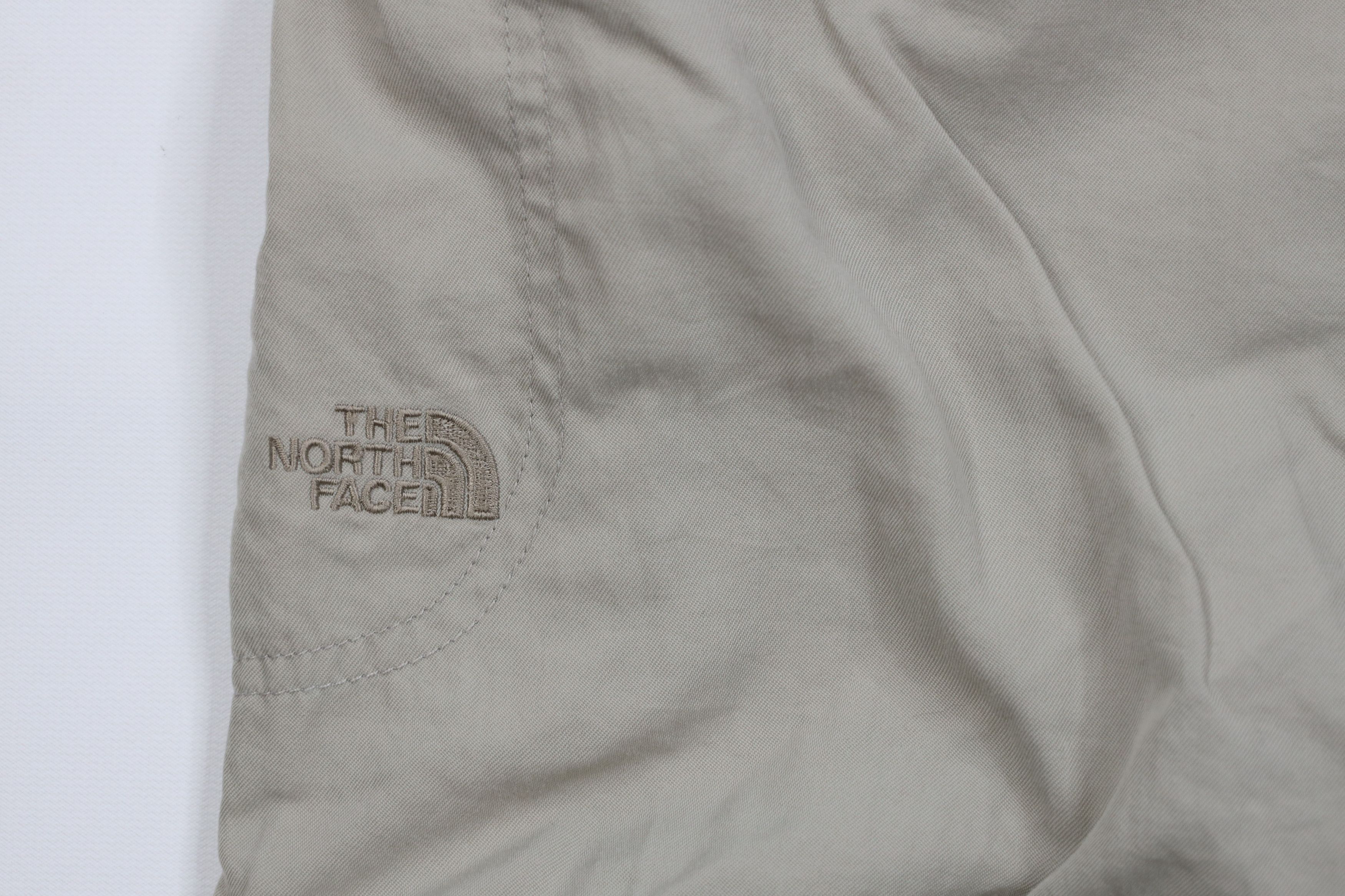 The North Face × Vintage Vintage Y2K 2000 The North Face Belted Wide Leg Pants Beige Size US 38 / EU 54 - 5 Thumbnail