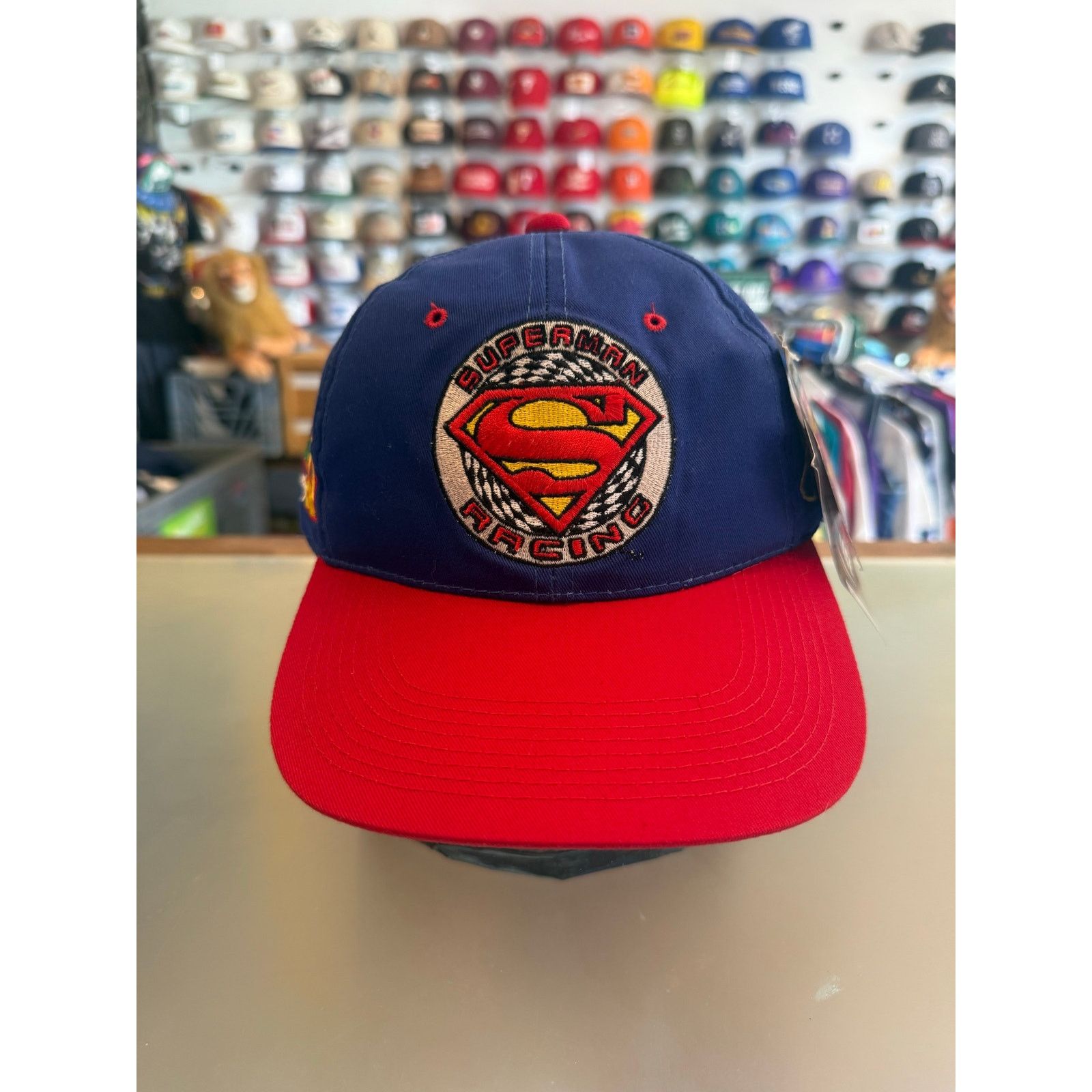 Chase Authentics Youth Superman Racing Quaker State Hat NWT Size ONE SIZE - 1 Thumbnail