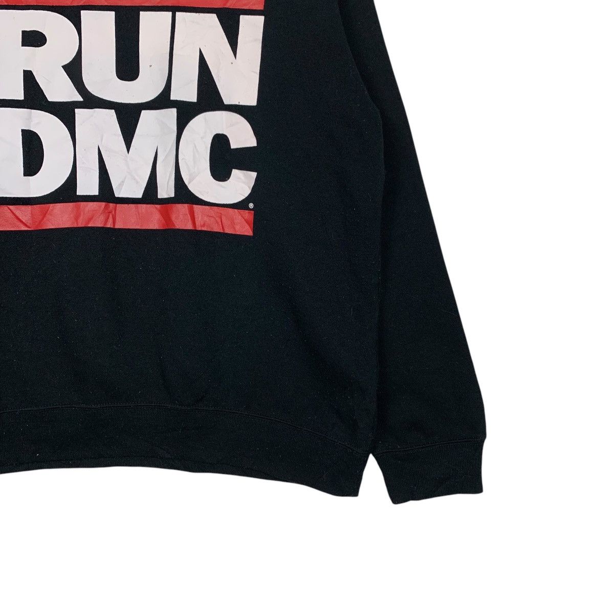 RUN DMC RUN DMC Big Logo Crewneck Sweatshirt #2200-C97 Size US L / EU 52-54 / 3 - 4 Thumbnail