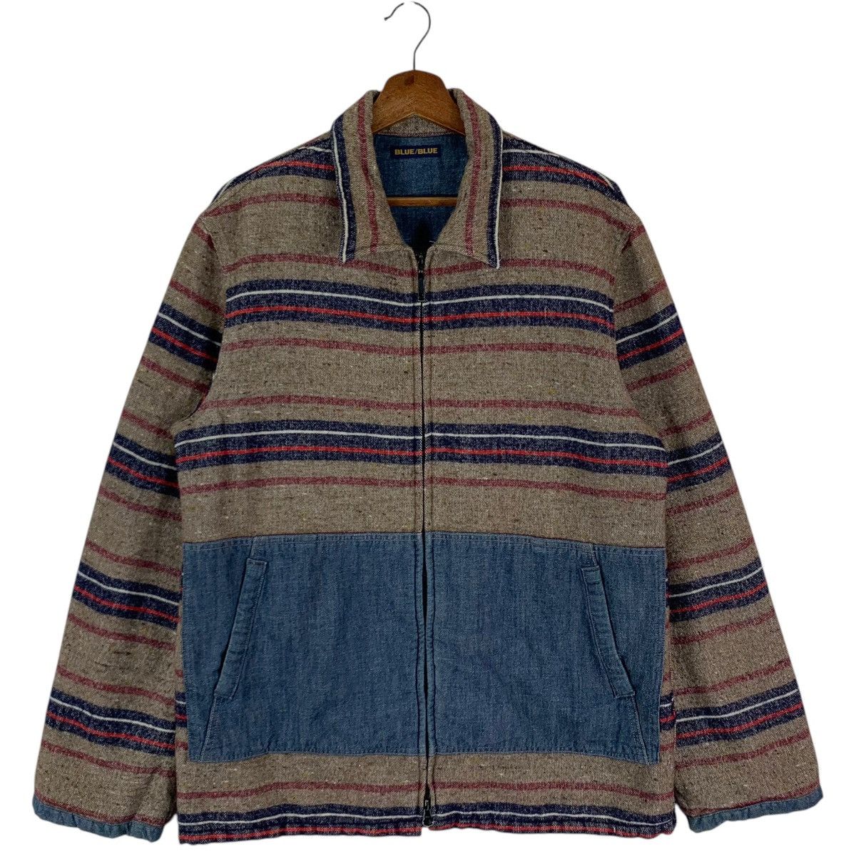 VINTAGE BLUE BLUE JAPAN WOOL JACKET