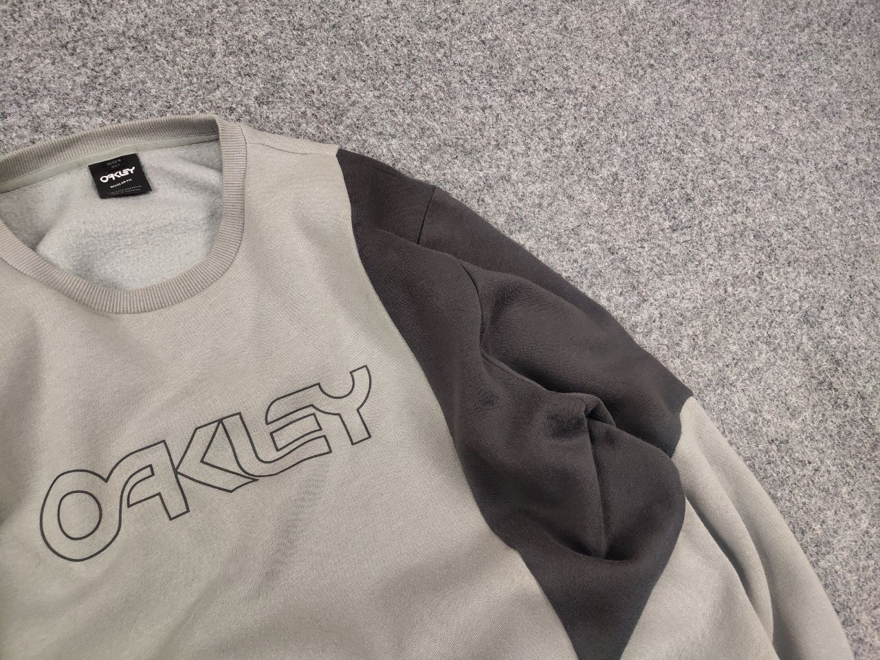 Oakley Oakley Logo combined Crew Check Sweatshirt Vintage Style Size US M / EU 48-50 / 2 - 7 Thumbnail