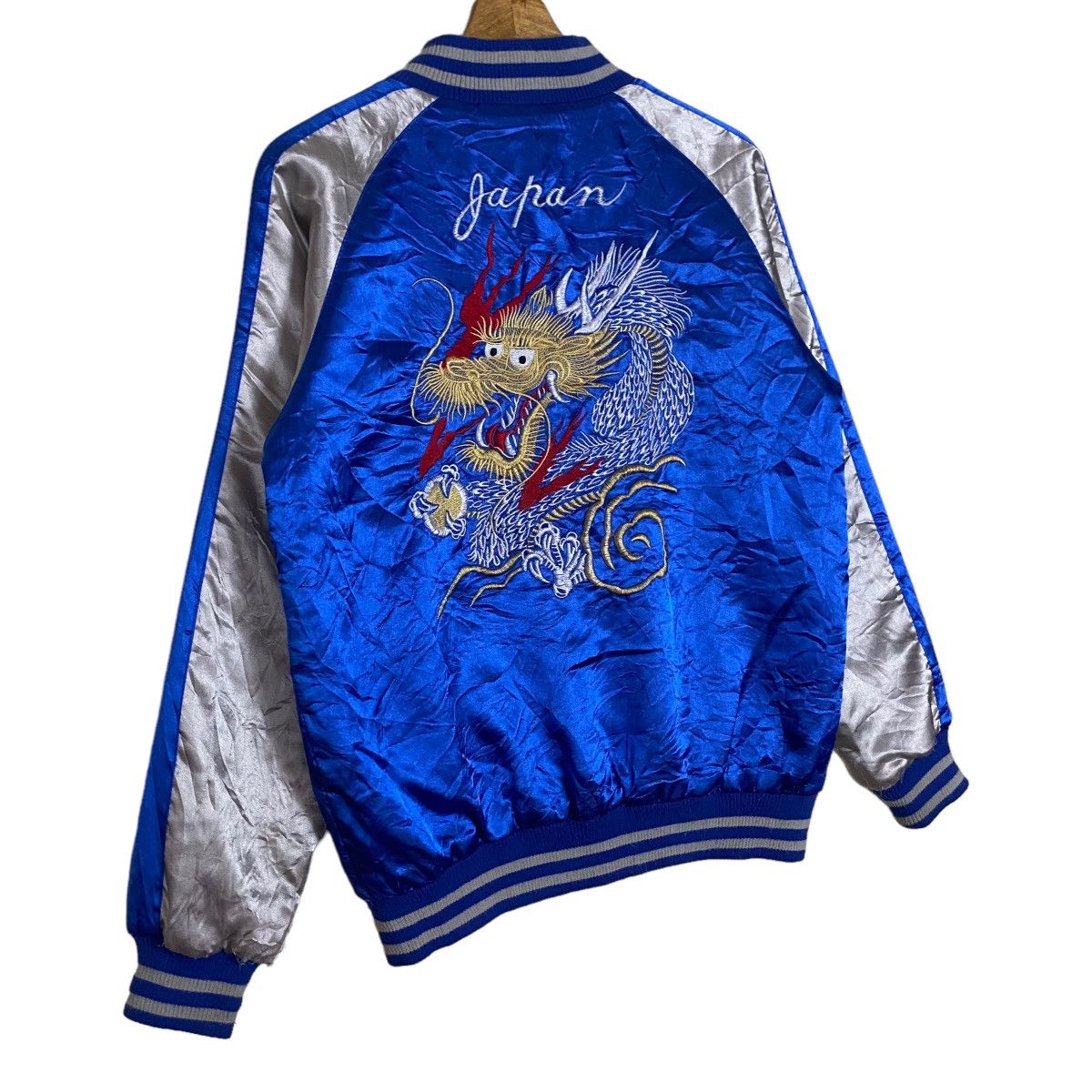 Other Vintage !! Jimmy Dragon Full Zipper Embroidery Japan Sukajan Size US M / EU 48-50 / 2 - 12 Thumbnail
