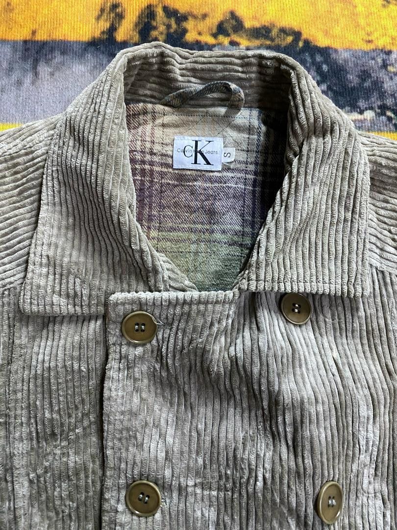 Calvin Klein × Japanese Brand Calvin Klein Coudroy button Jacket Size US S / EU 44-46 / 1 - 7 Thumbnail