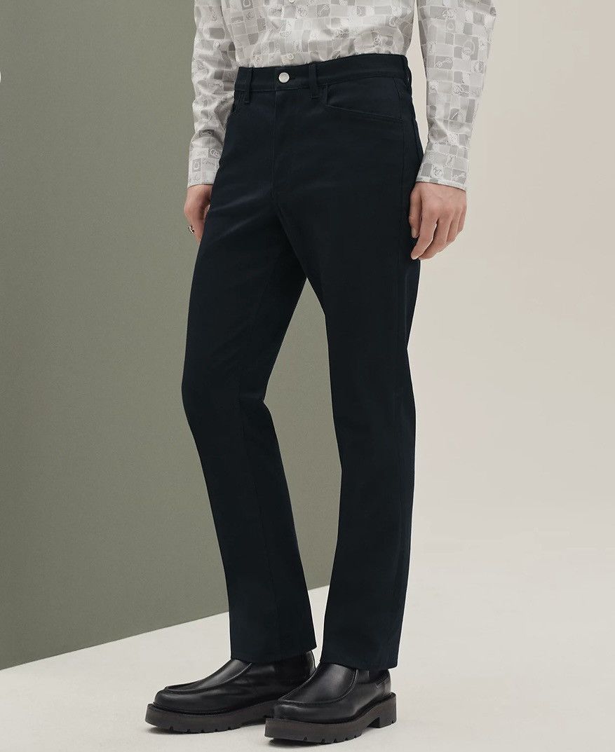 Hermes Hermes Straight Cut Jeans Size 40/ US 31 Size US 31 - 10 Thumbnail