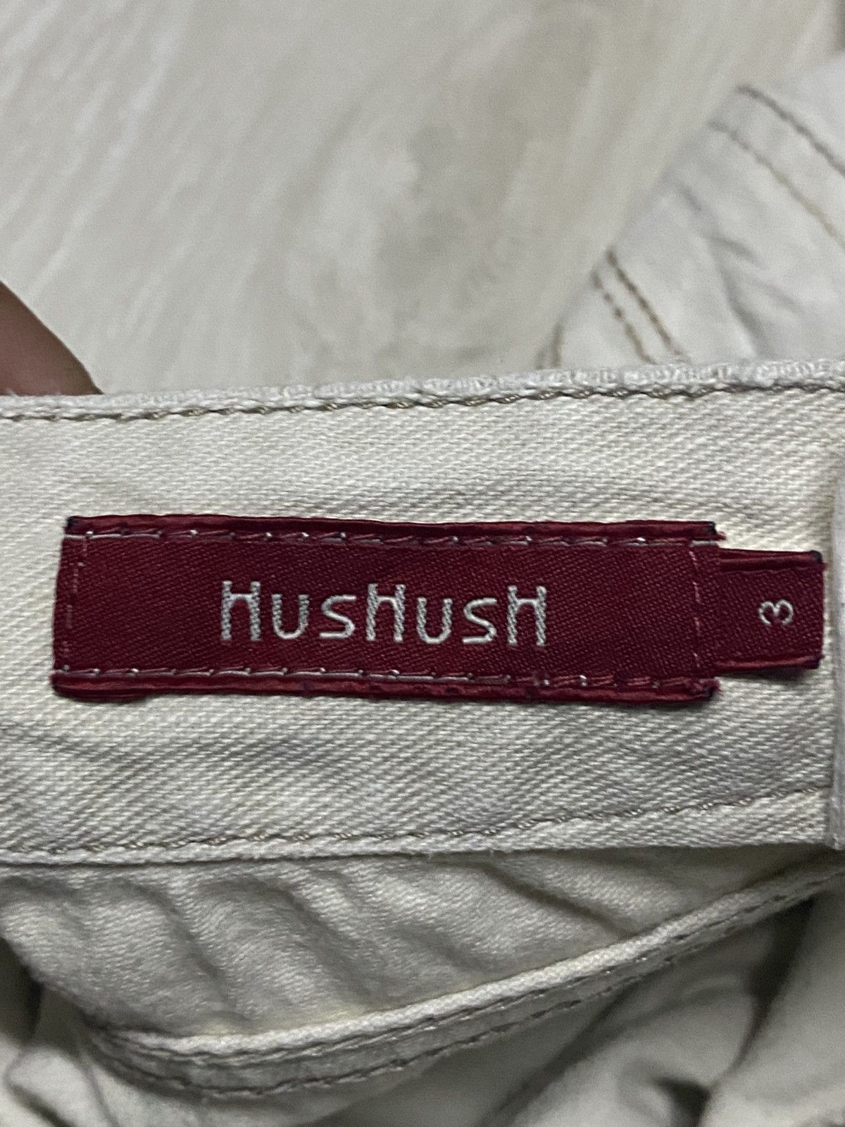 Japanese Brand Vintage Japanese Brand Hushush Flare Soft Pants Size US 31 - 11 Thumbnail