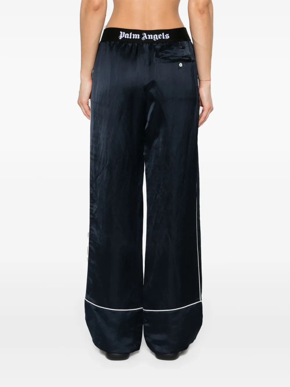 Palm Angels o1y1125 Sweatpant in Navy Size 26" / US 2 / IT 38 - 4 Thumbnail