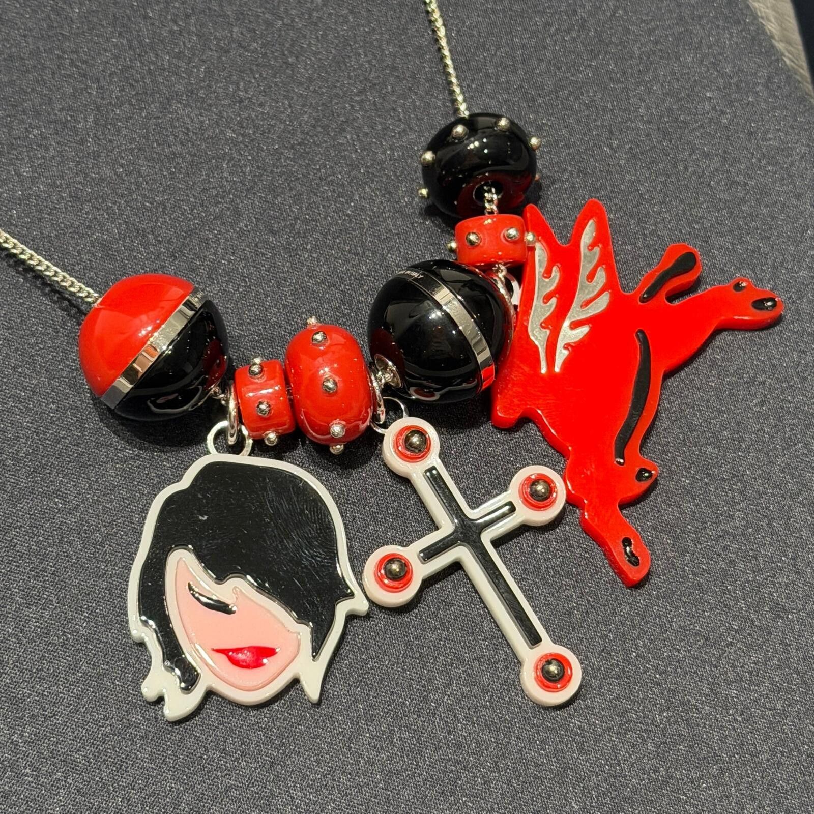 Prada Prada SS18 Pop Comic Necklace Size ONE SIZE - 2 Thumbnail