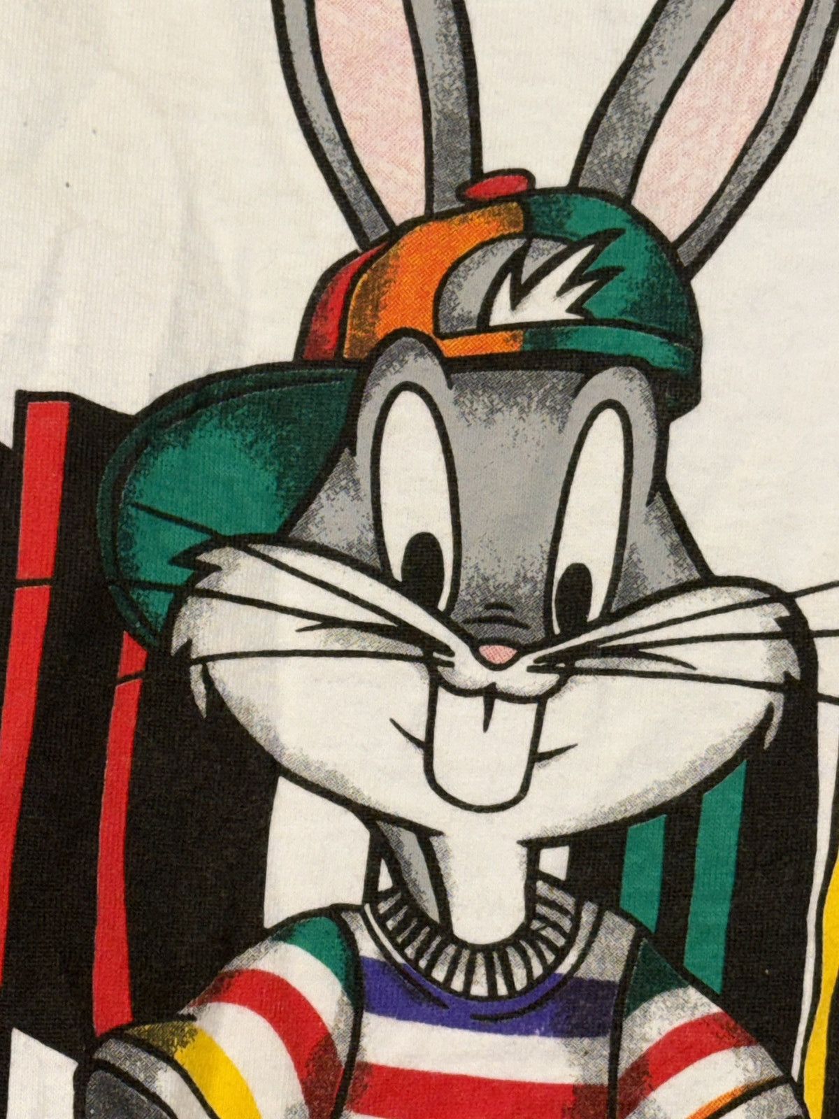 Warner Bros Warner Bros. Looney Tunes Bugs Bunny What’s Up Doc? XL Mens Size US XL / EU 56 / 4 - 19 Thumbnail