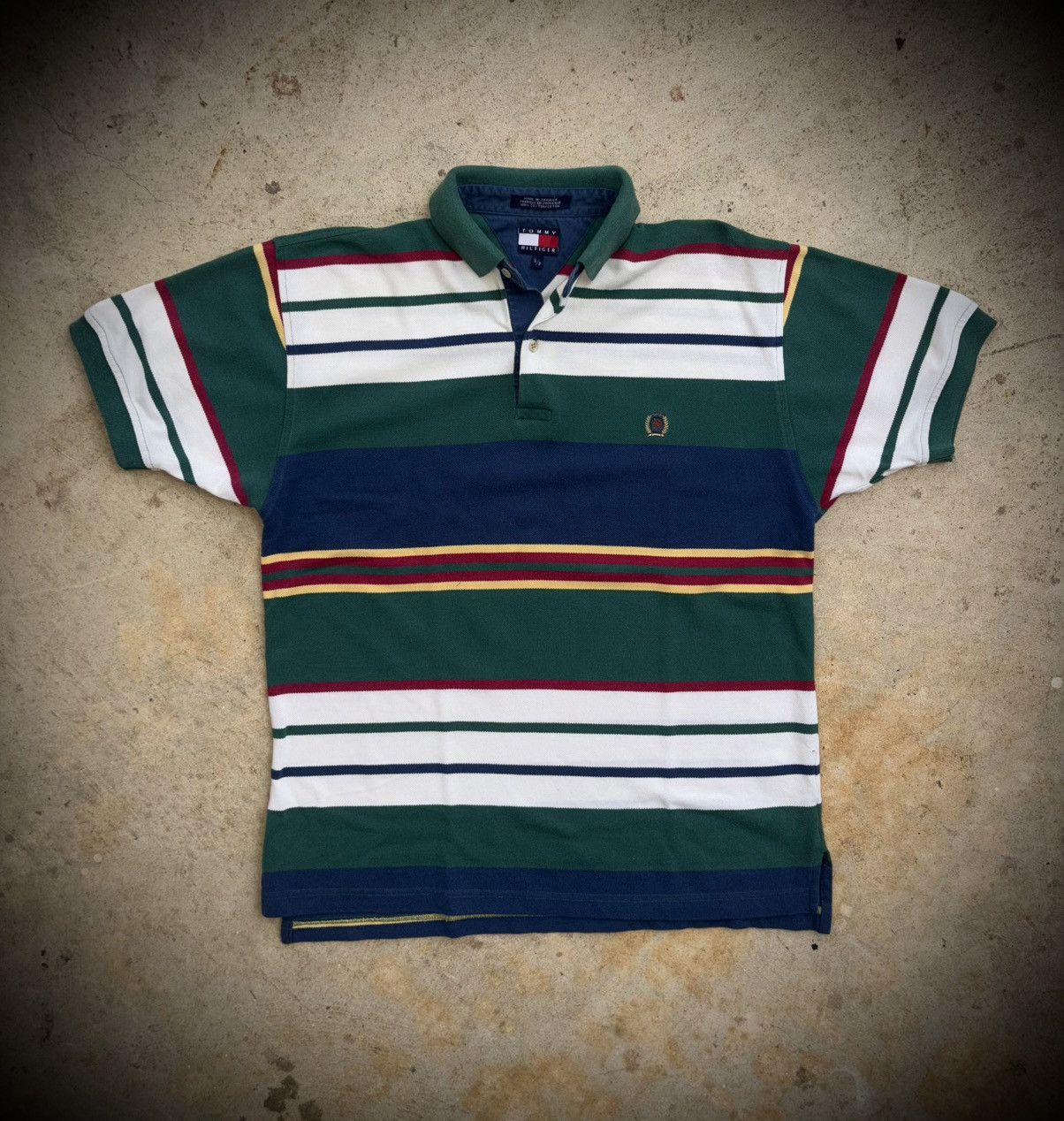 Tommy Hilfiger Tommy Hilfiger Men’s Classic Style Polo Small Size US S / EU 44-46 / 1 - 1 Thumbnail