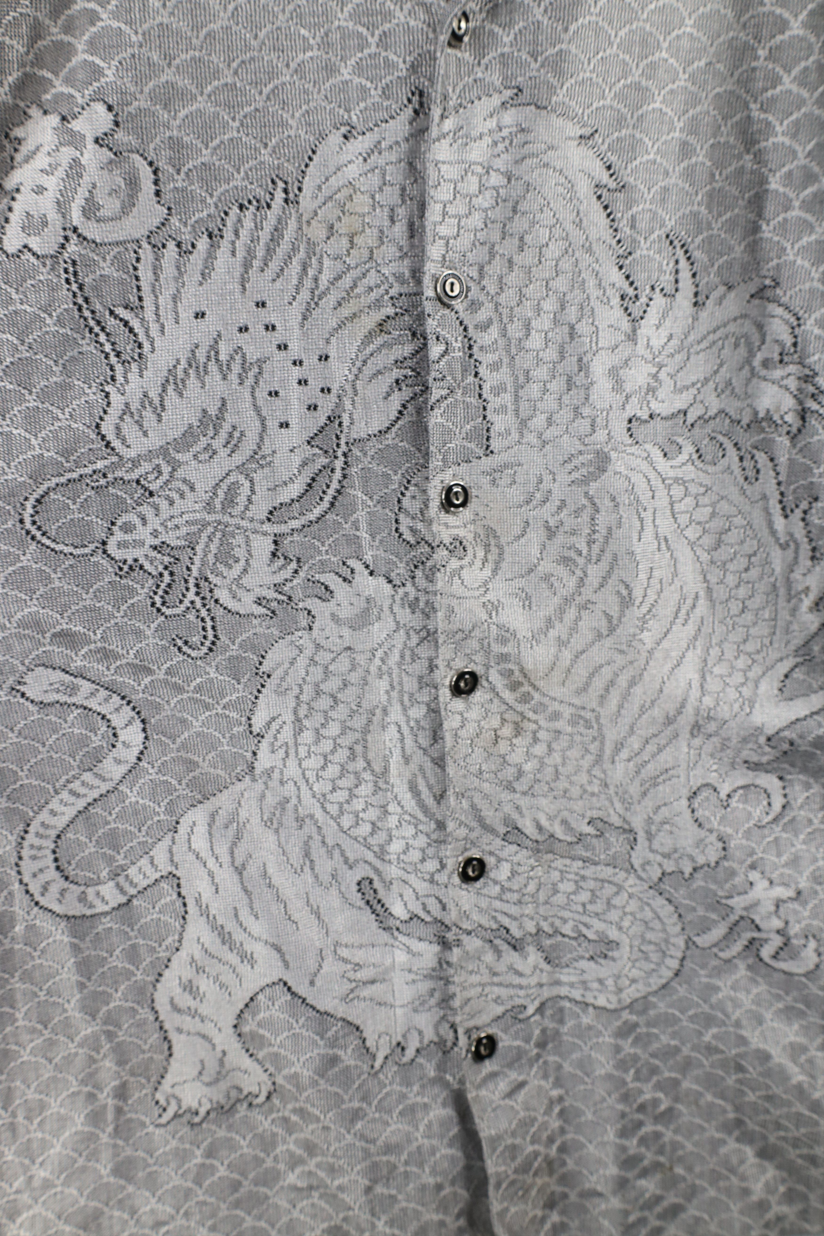 Vintage Vintage 90s Y2K Streetwear All Over Print Knit Button Shirt Size US XXL / EU 58 / 5 - 4 Thumbnail