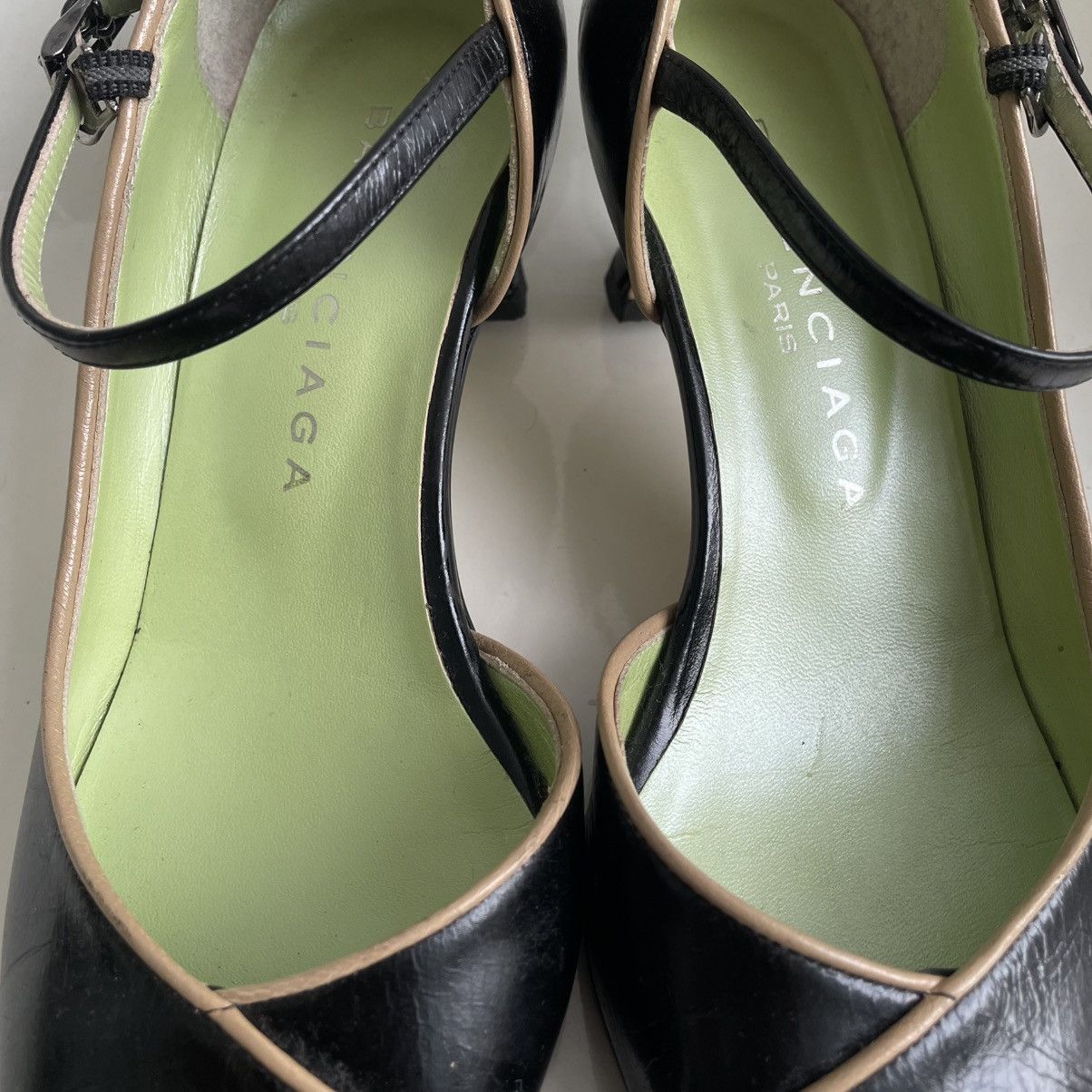 Balenciaga Vintage Balenciaga Paris Black Pumps Size US 6 / IT 36 - 5 Thumbnail