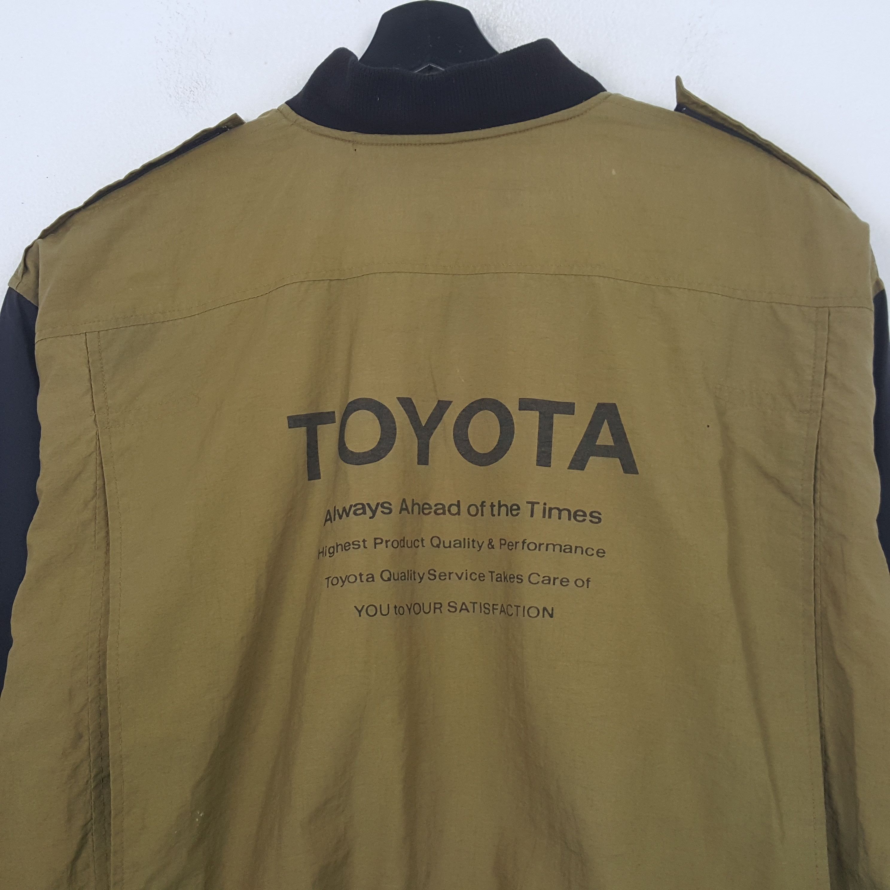 Vintage Toyota Japanese Motorsports Racing Jacket RR29 Size US XL / EU 56 / 4 - 2 Thumbnail