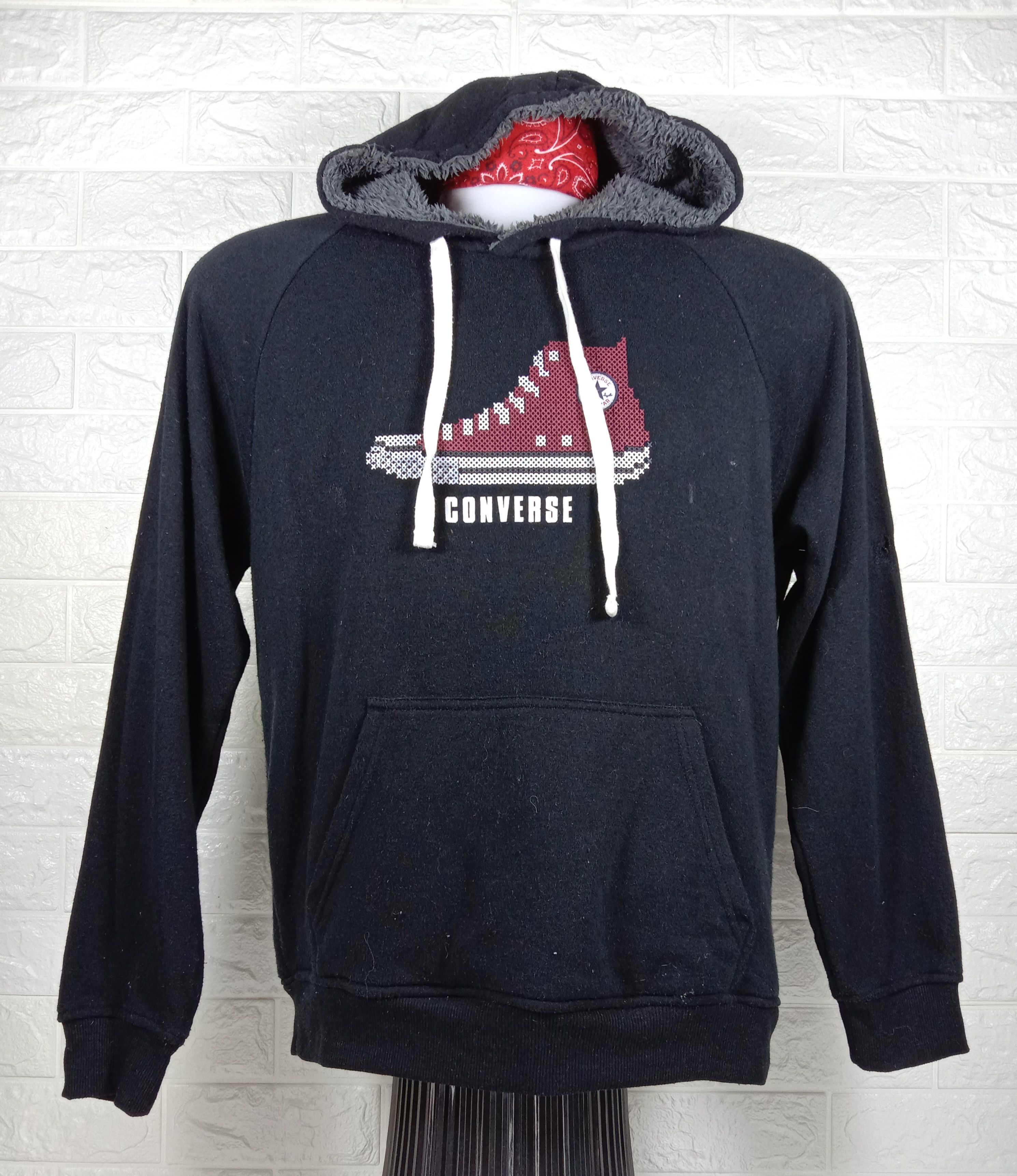 Converse Vintage Converse All Star Vintage Hoodie Sweatshirt Size US L / EU 52-54 / 3 - 1 Thumbnail