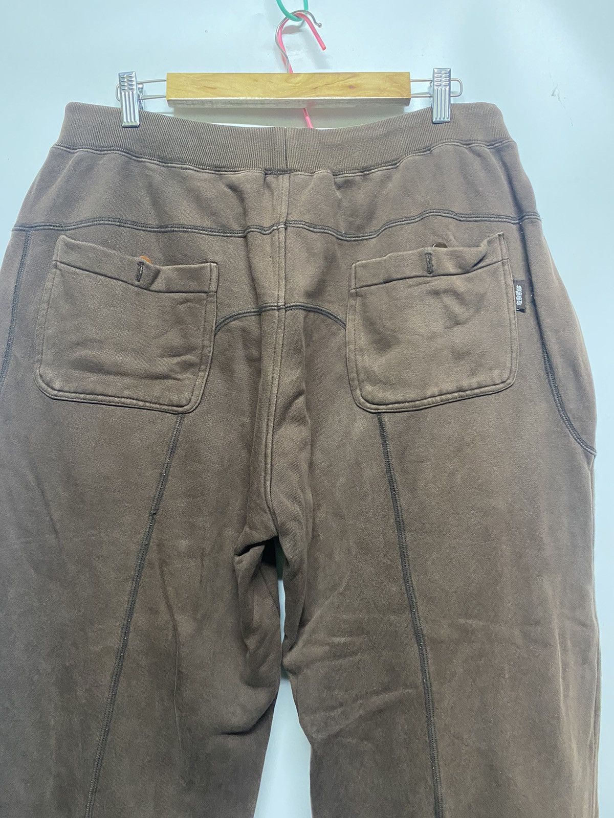 Japanese Brand Master Ground Hip Hop Sweatpants Jogger Pants Size US 34 / EU 50 - 7 Thumbnail